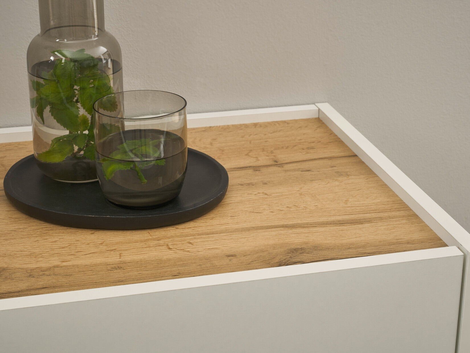 Γραφείο Elbsori 107 (Άσπρο + Δρυς wotan)