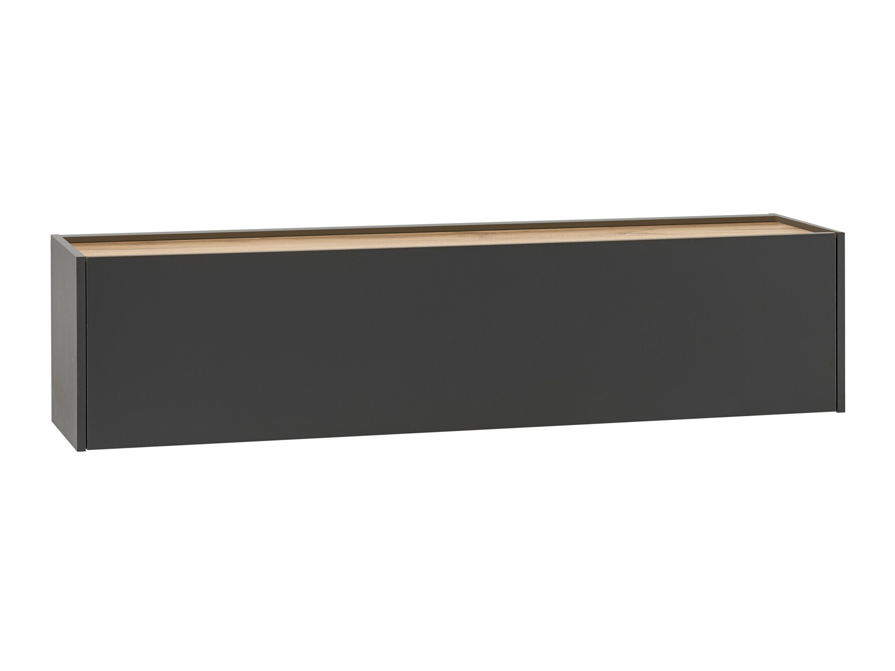 TV stand Elbsori 108 (Anthracite + Wotan Oak)