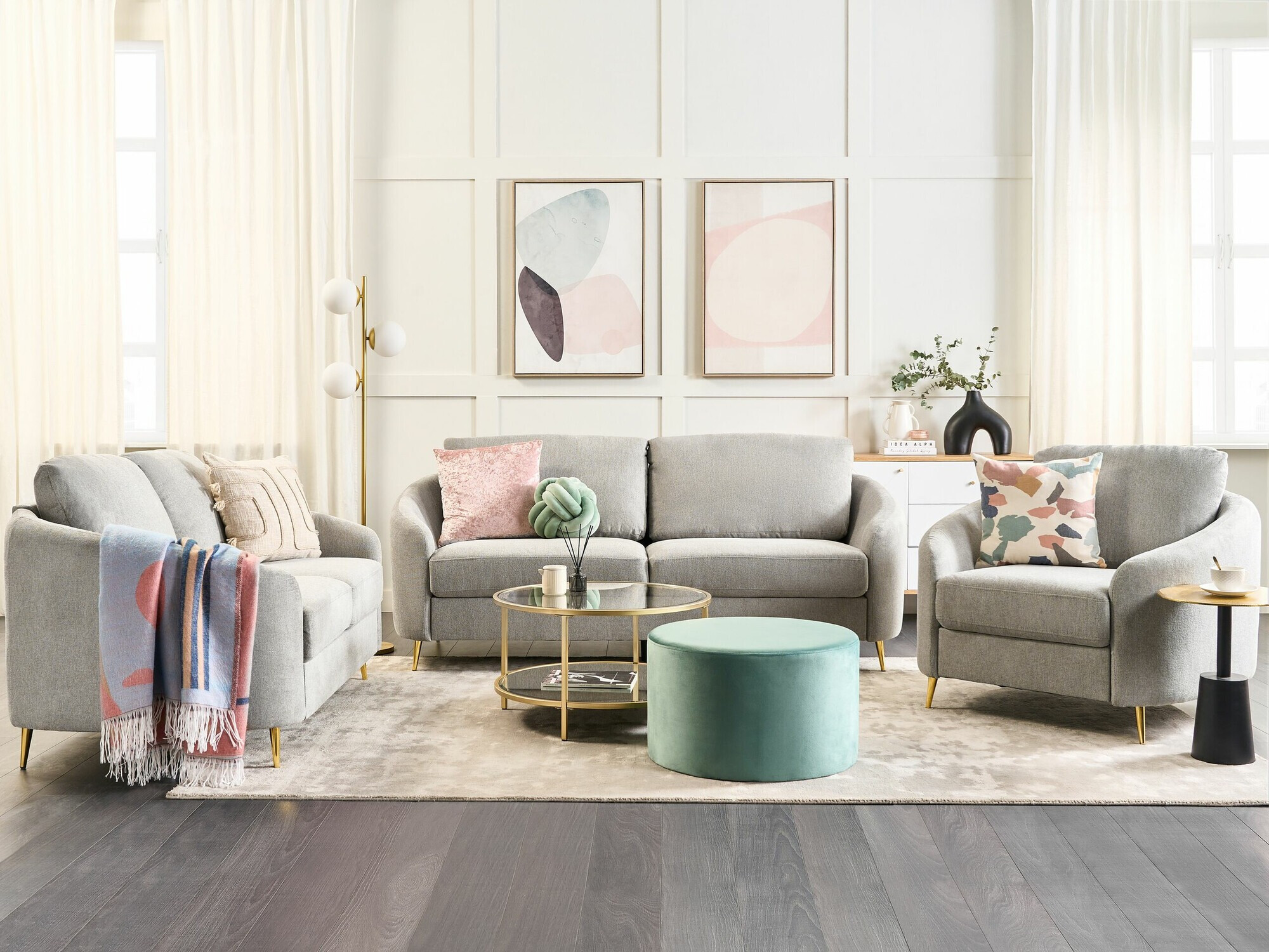 Sofa Berwyn 1802 (Grey)