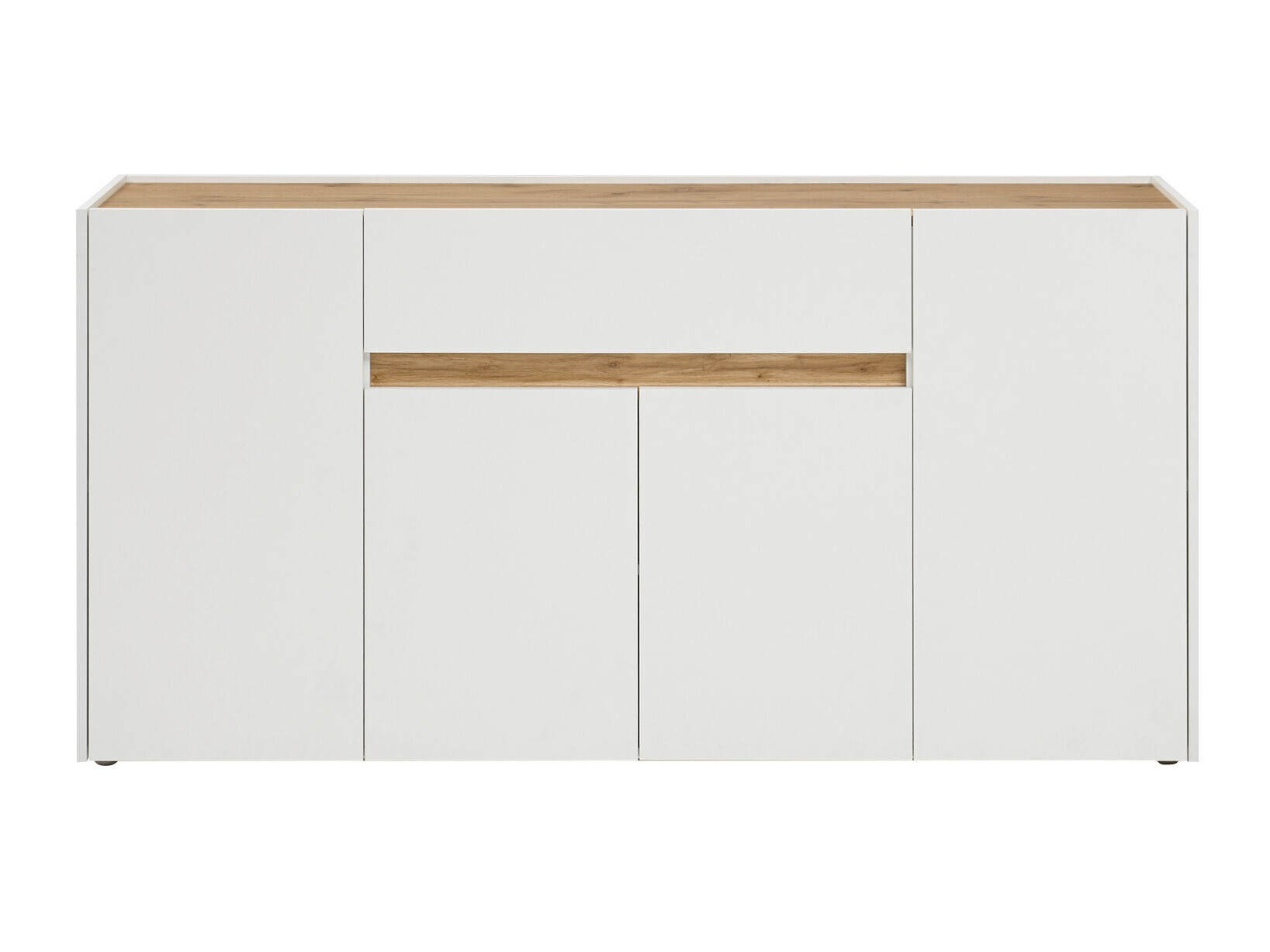 Συρταριέρα Elbsori 117 (Άσπρο + Δρυς wotan)