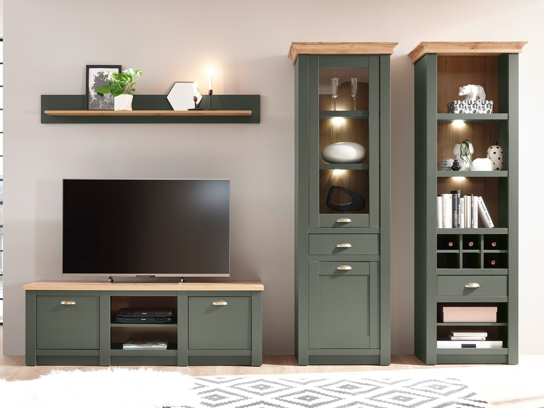 Bookcase Lirvela 105