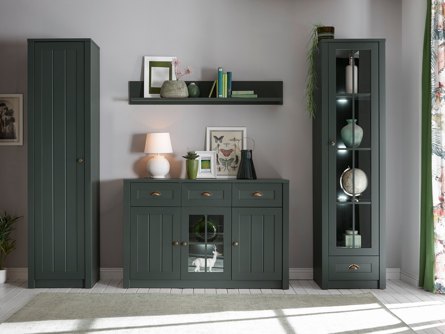 Γωνιακή συρταριέρα Evalira 110