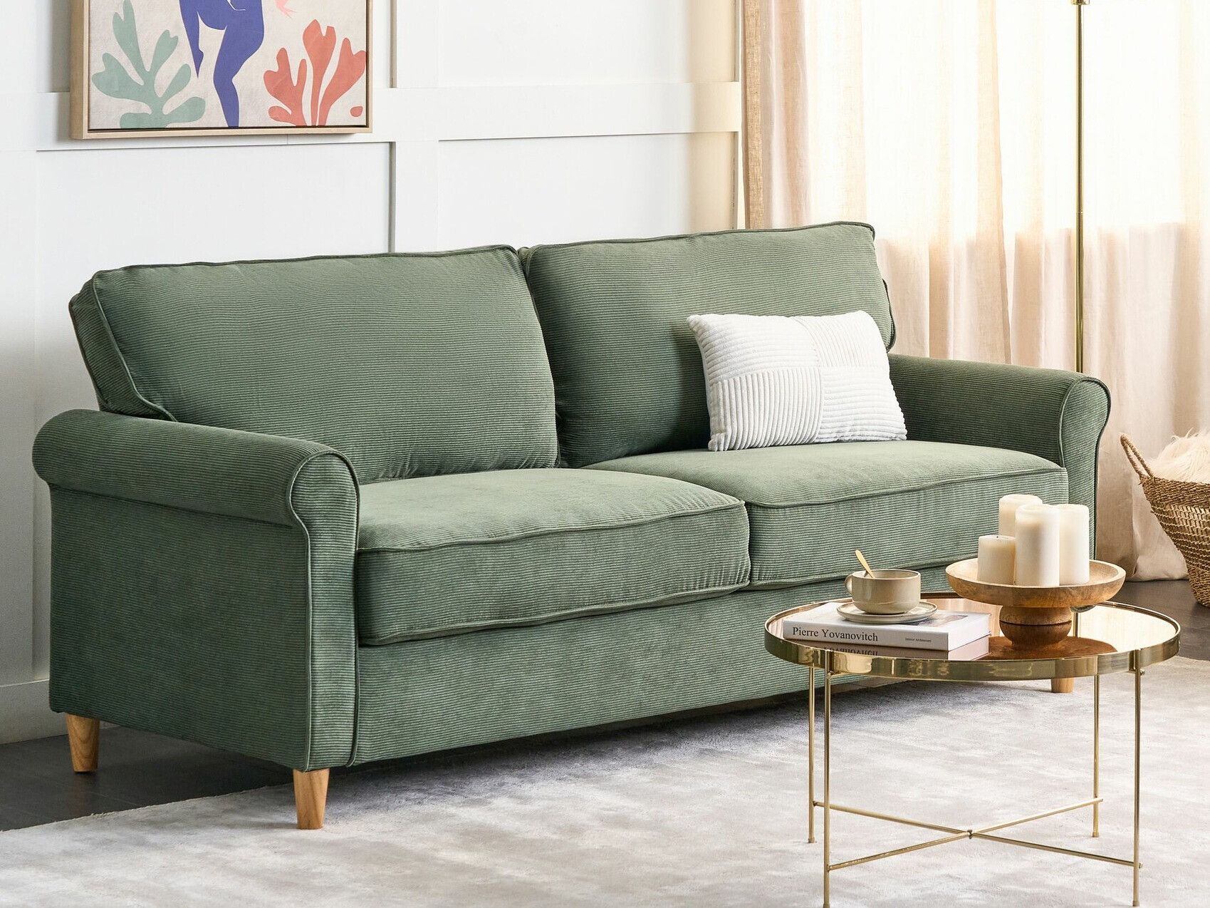 Καναπές Berwyn 675 (Πράσινο)