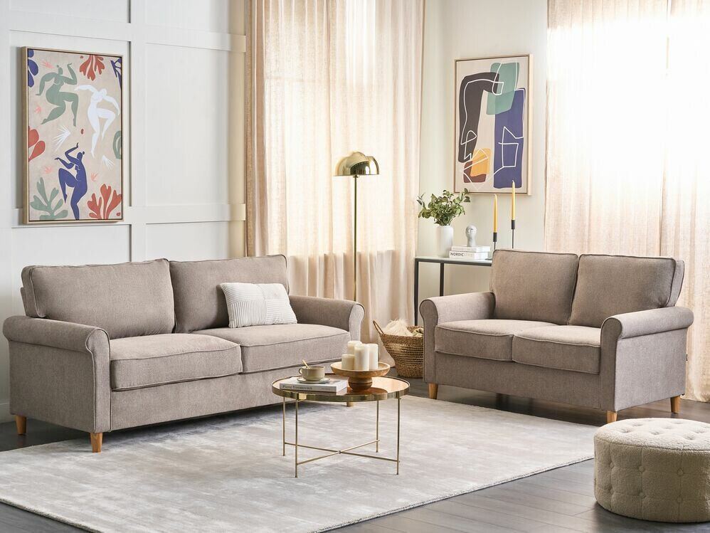 Σετ ταπετσαρισμένων επίπλων Berwyn 676 (Καφέ)