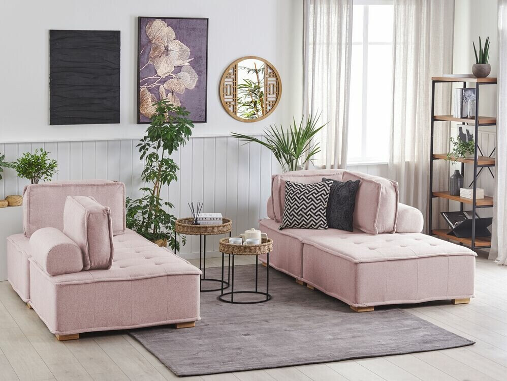 Upholstered furniture set Berwyn 1808 (Pink)