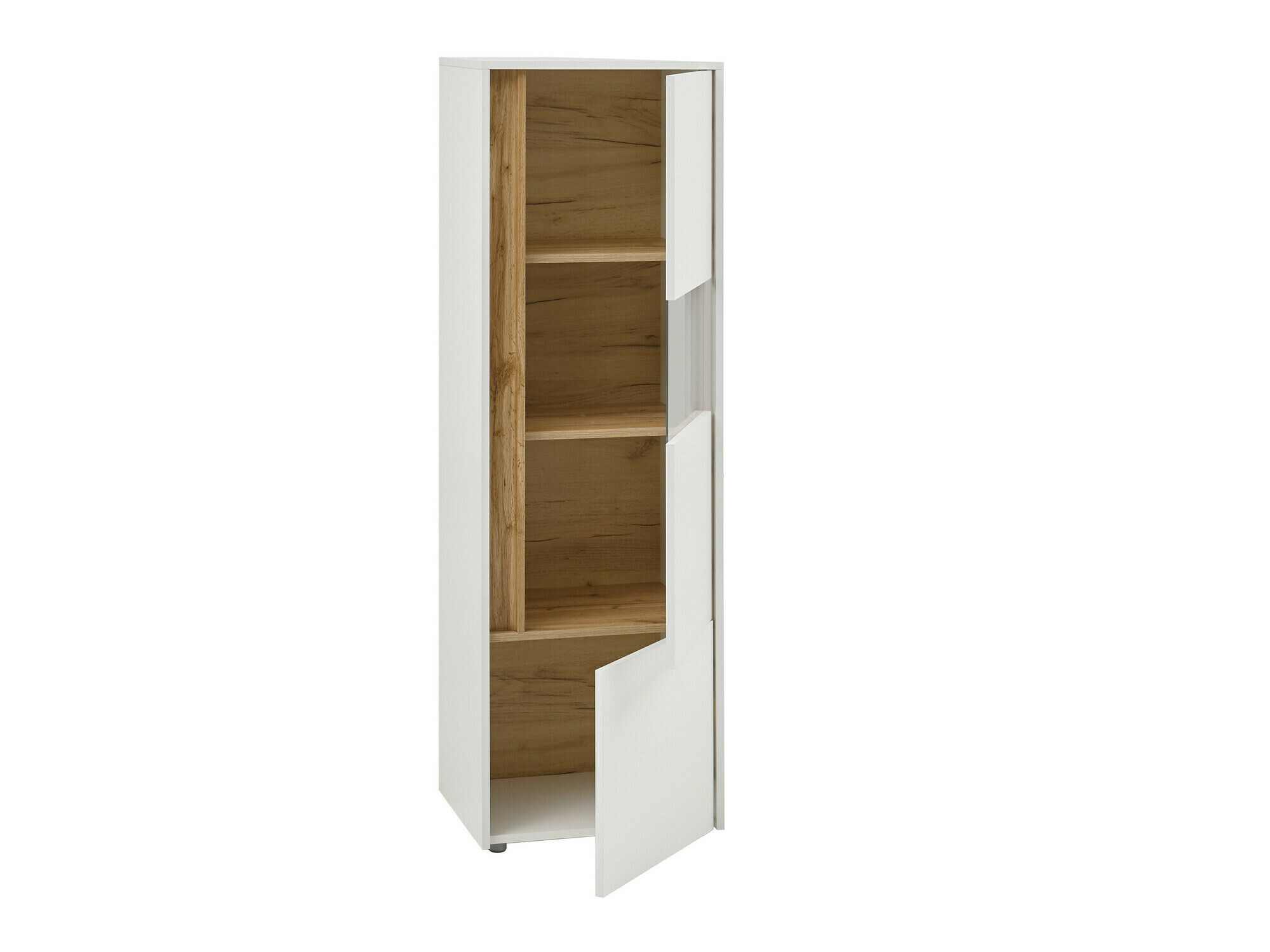 Living room set Elbsori 136 (White + Wotan Oak)