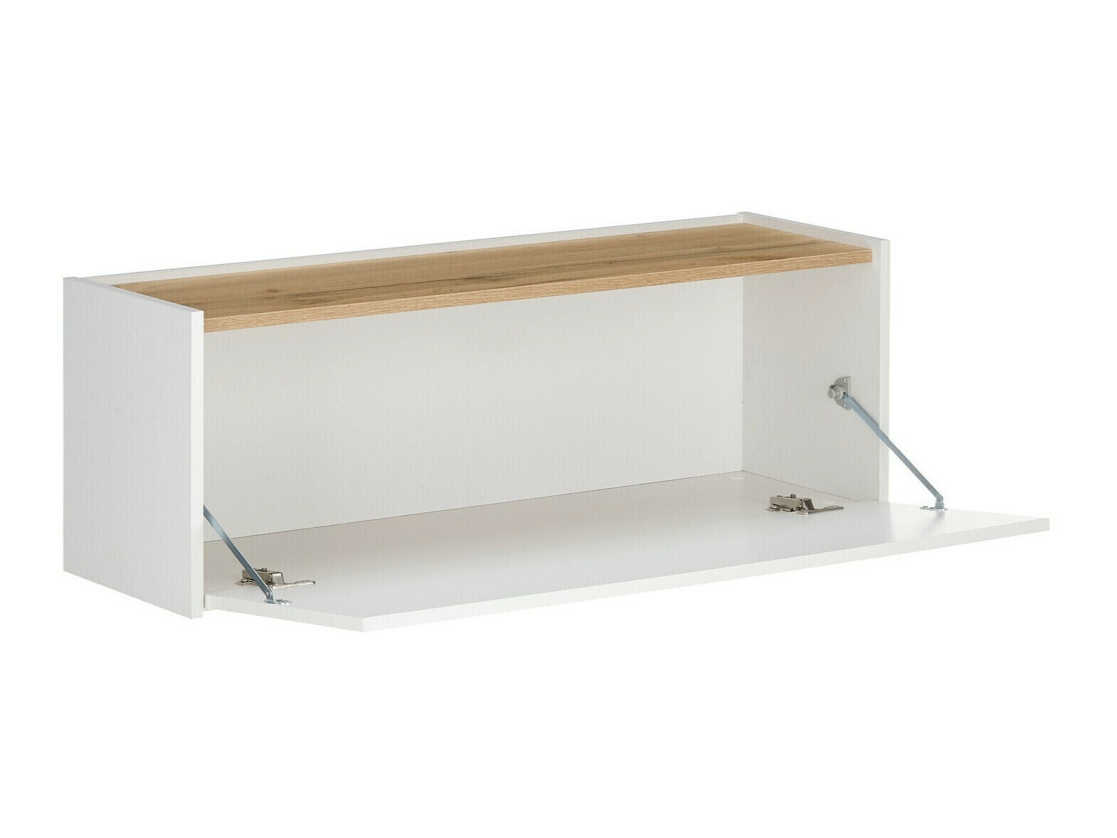 Σετ επίπλων σαλονιού Elbsori 137 (Άσπρο + Δρυς wotan)