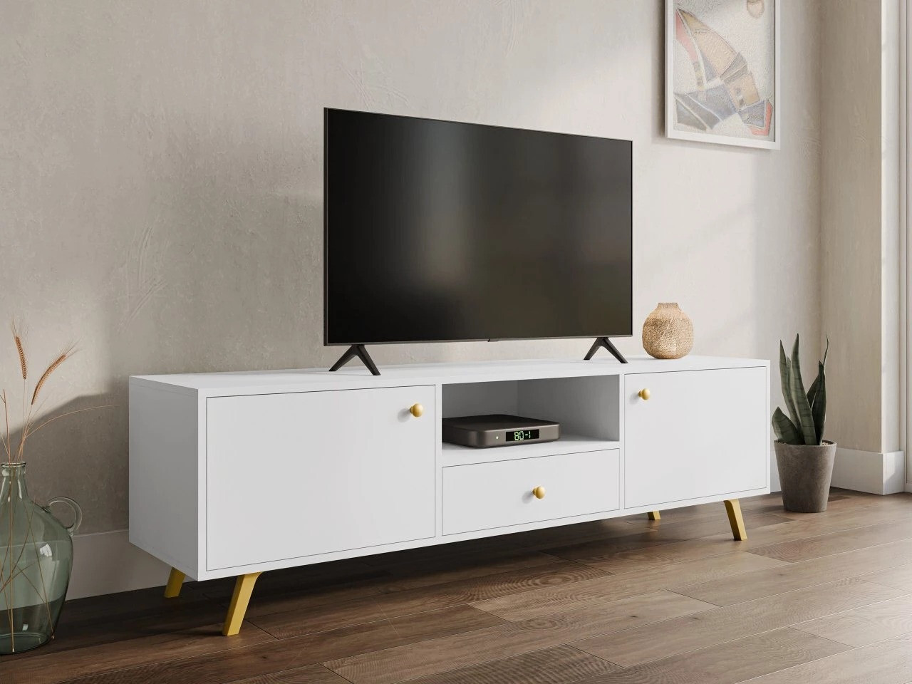 TV stand Monfera 104 (White)