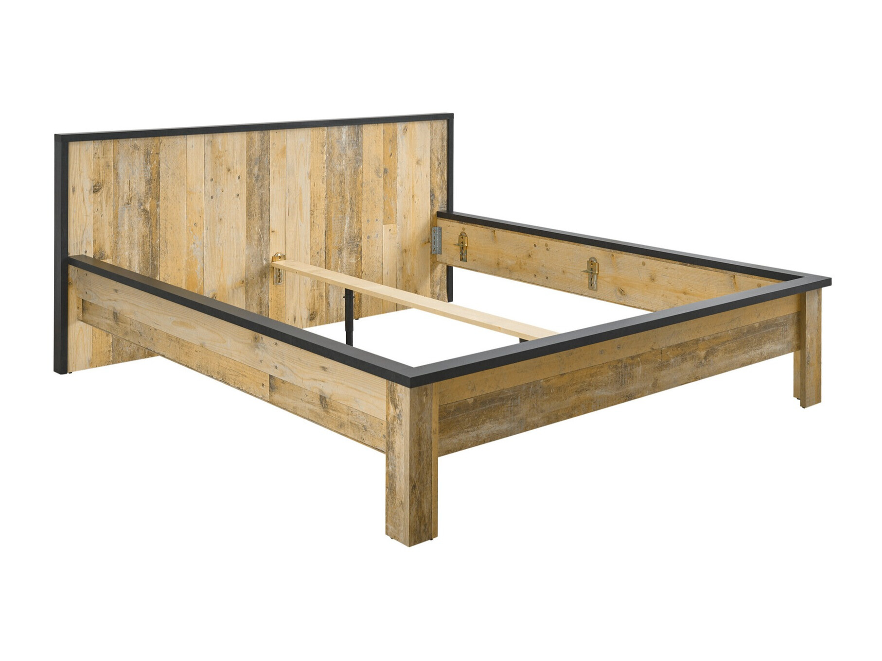 Bed Cirtale 109 (Aged wood + Anthracite)
