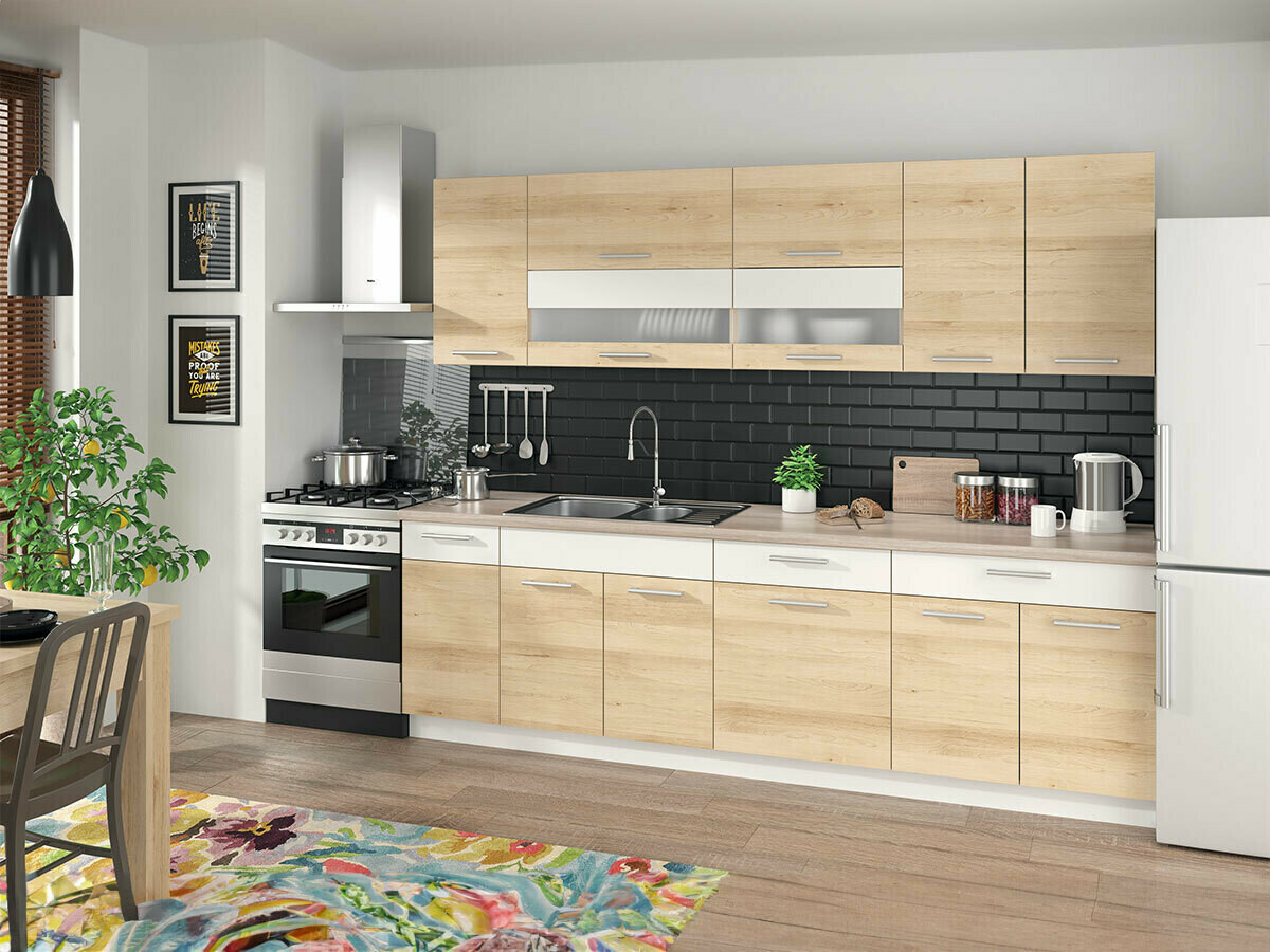 Πολυμορφικό ντουλάπι τοίχου Mode Beech 104