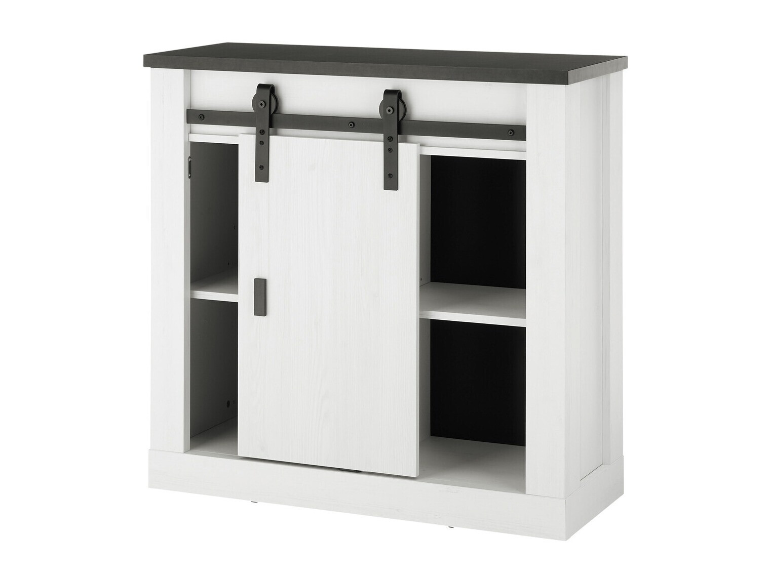 Sideboard Cirtale 119 (Bleached pine + Anthracite)