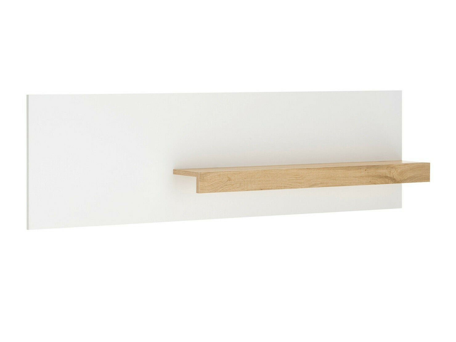 Home office set Elbsori 155 (White + Wotan Oak)