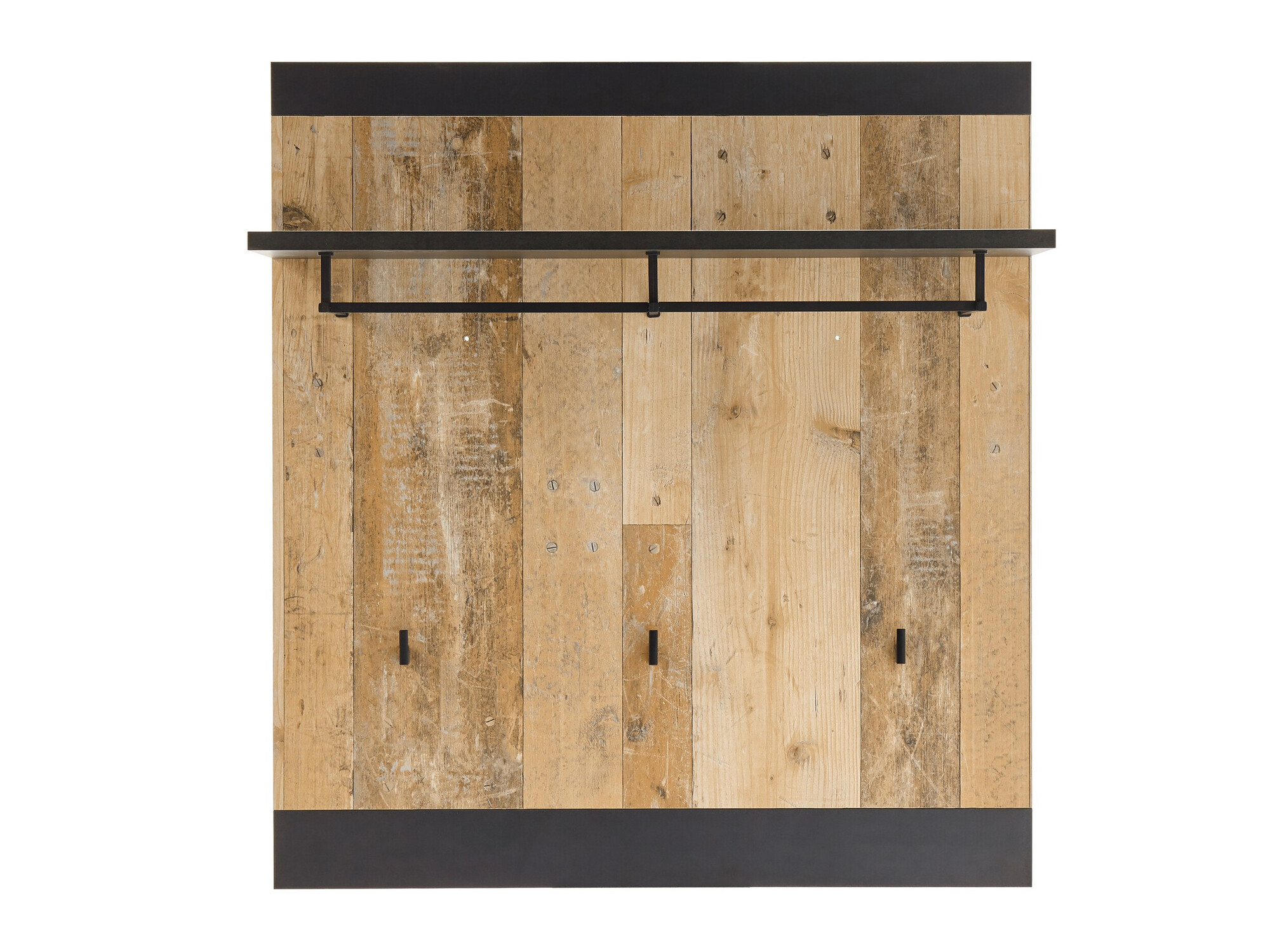 Coat rack Cirtale 126 (Anthracite + Aged wood)