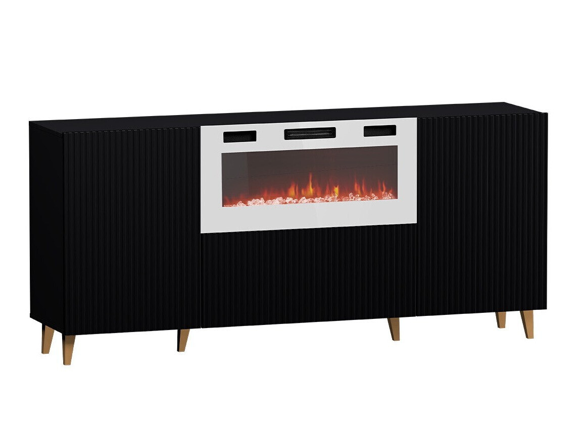 Μπουφέ Dicto I (Μαύρο + Χρυσό)