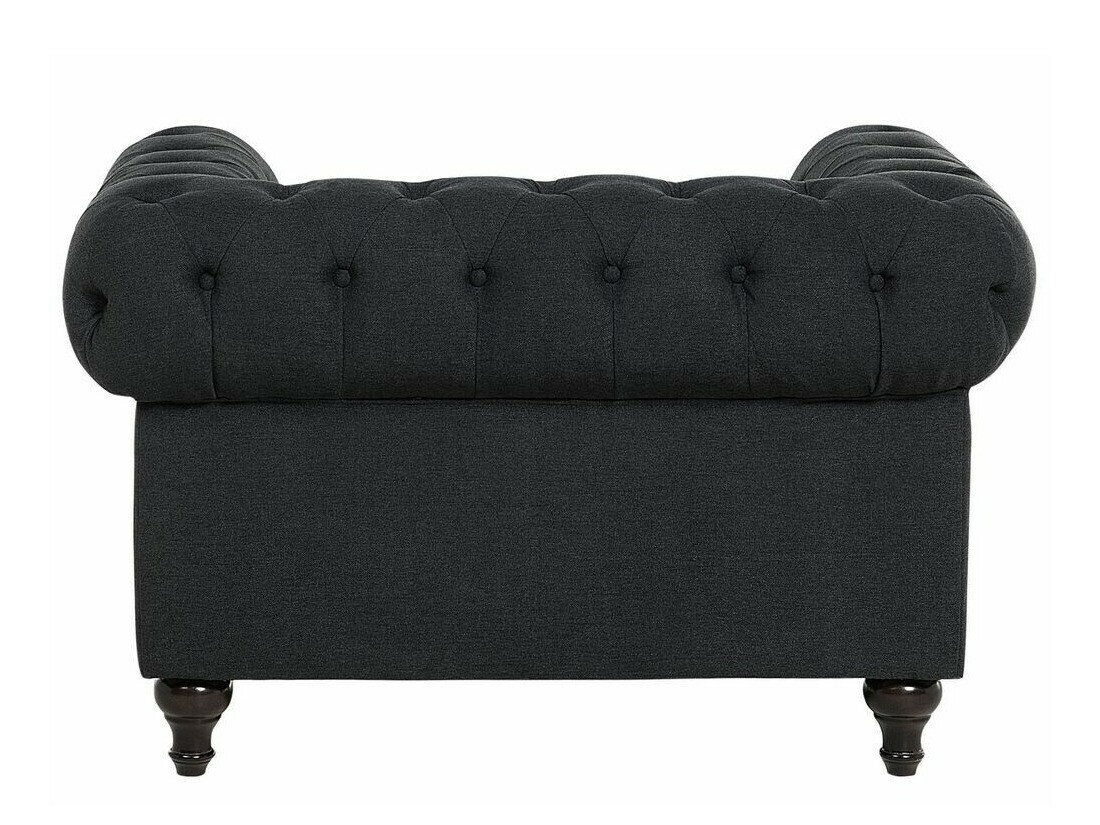 Πολυθρόνα Αγγλικού στυλ Cirdoro 102 (Γραφίτης)