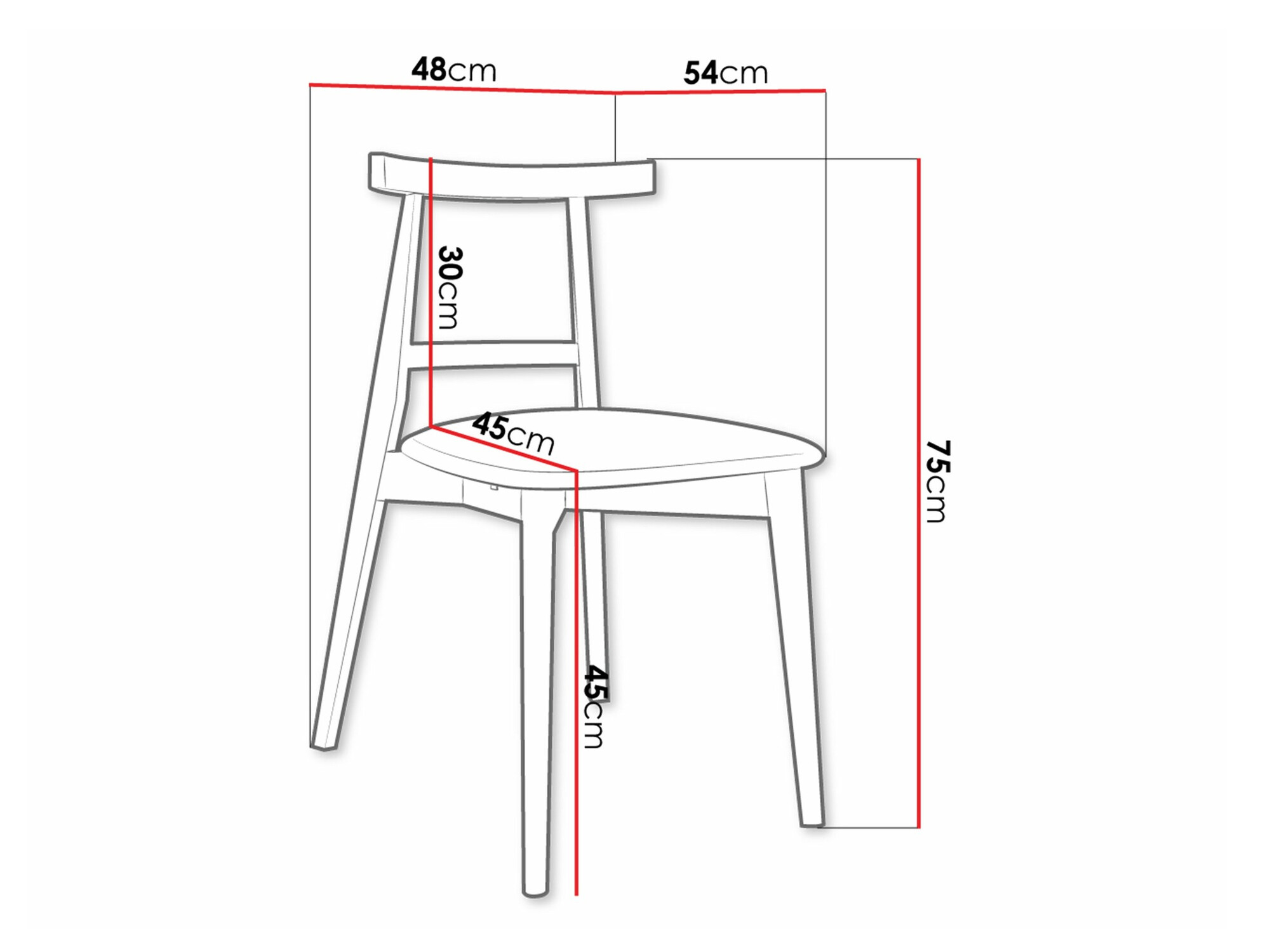Chair Dearborn 104 (Magic Velvet 2205)