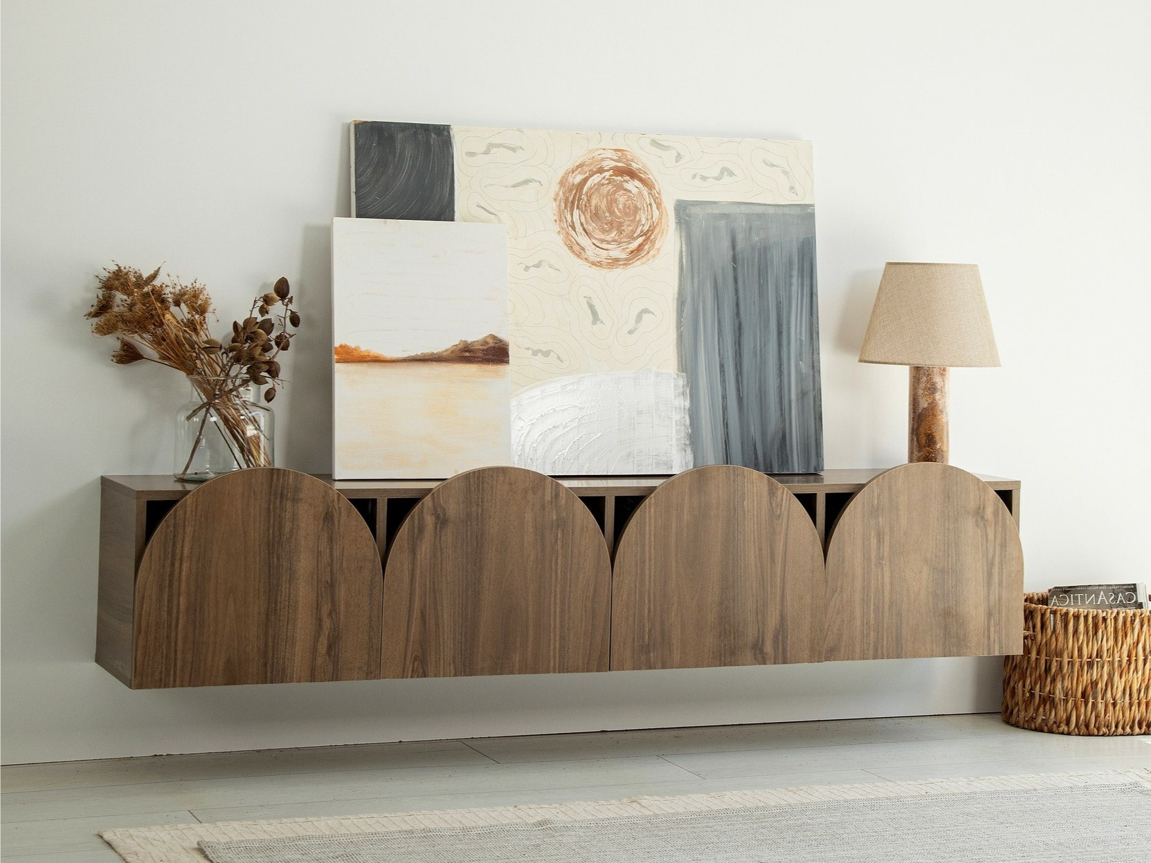 TV stand Kailua 2066 (Walnut)