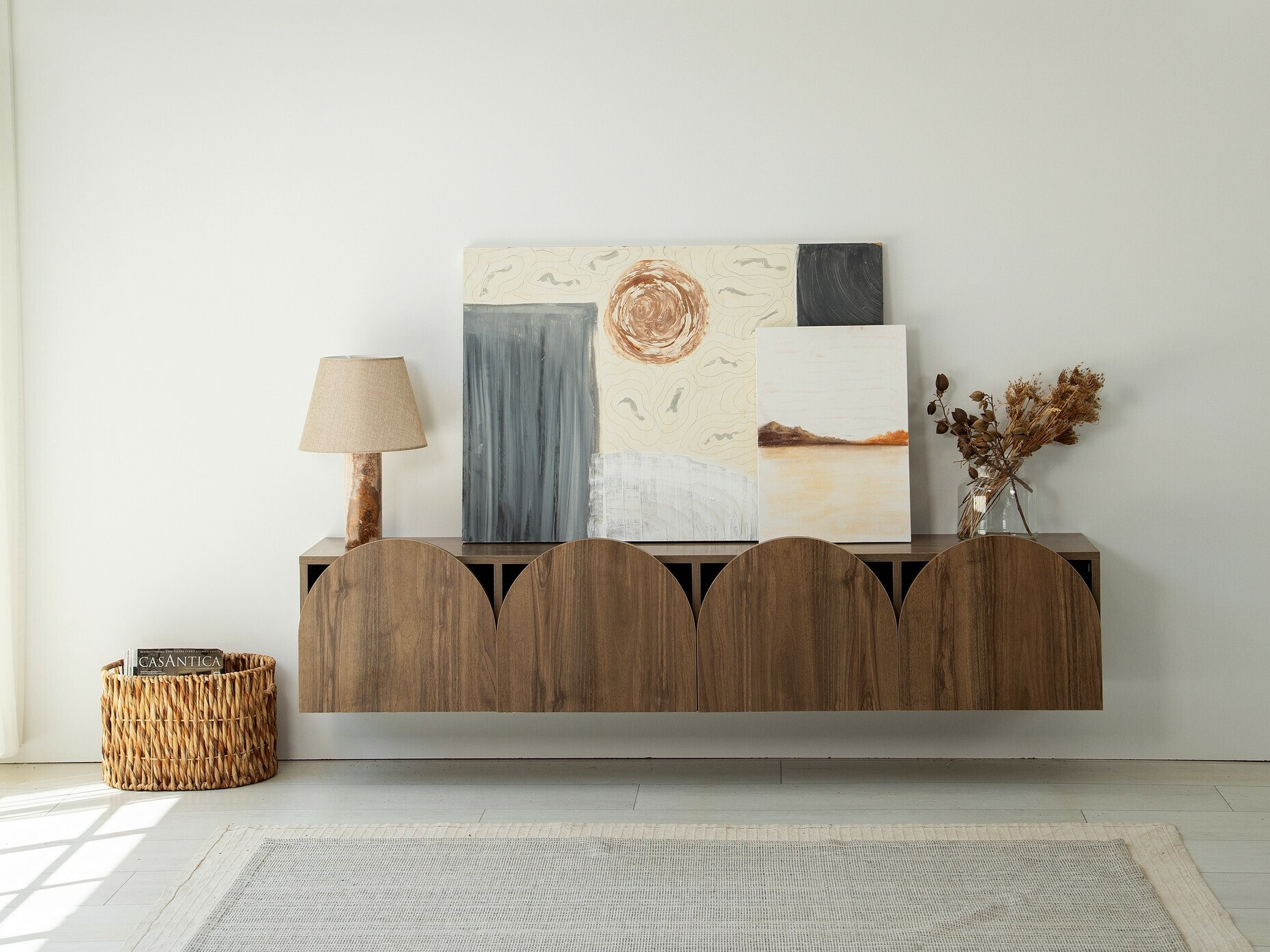 TV stand Kailua 2066 (Walnut)
