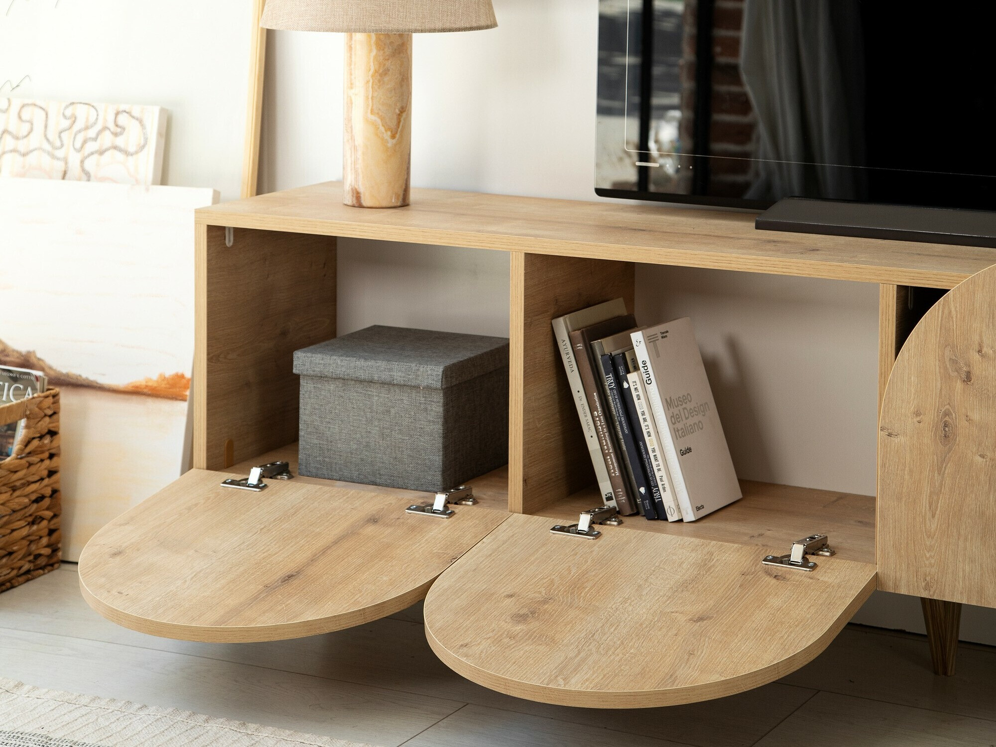 TV stand Kailua 2067 (Oak)