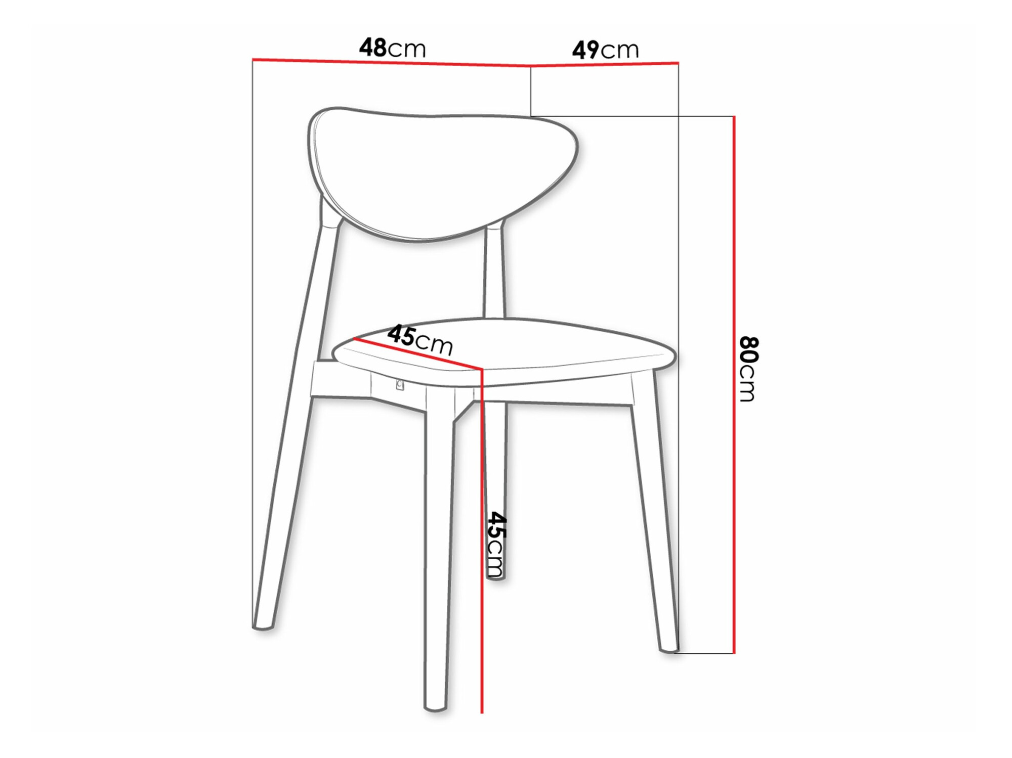 Chair Dearborn 103 (Magic Velvet 2205)