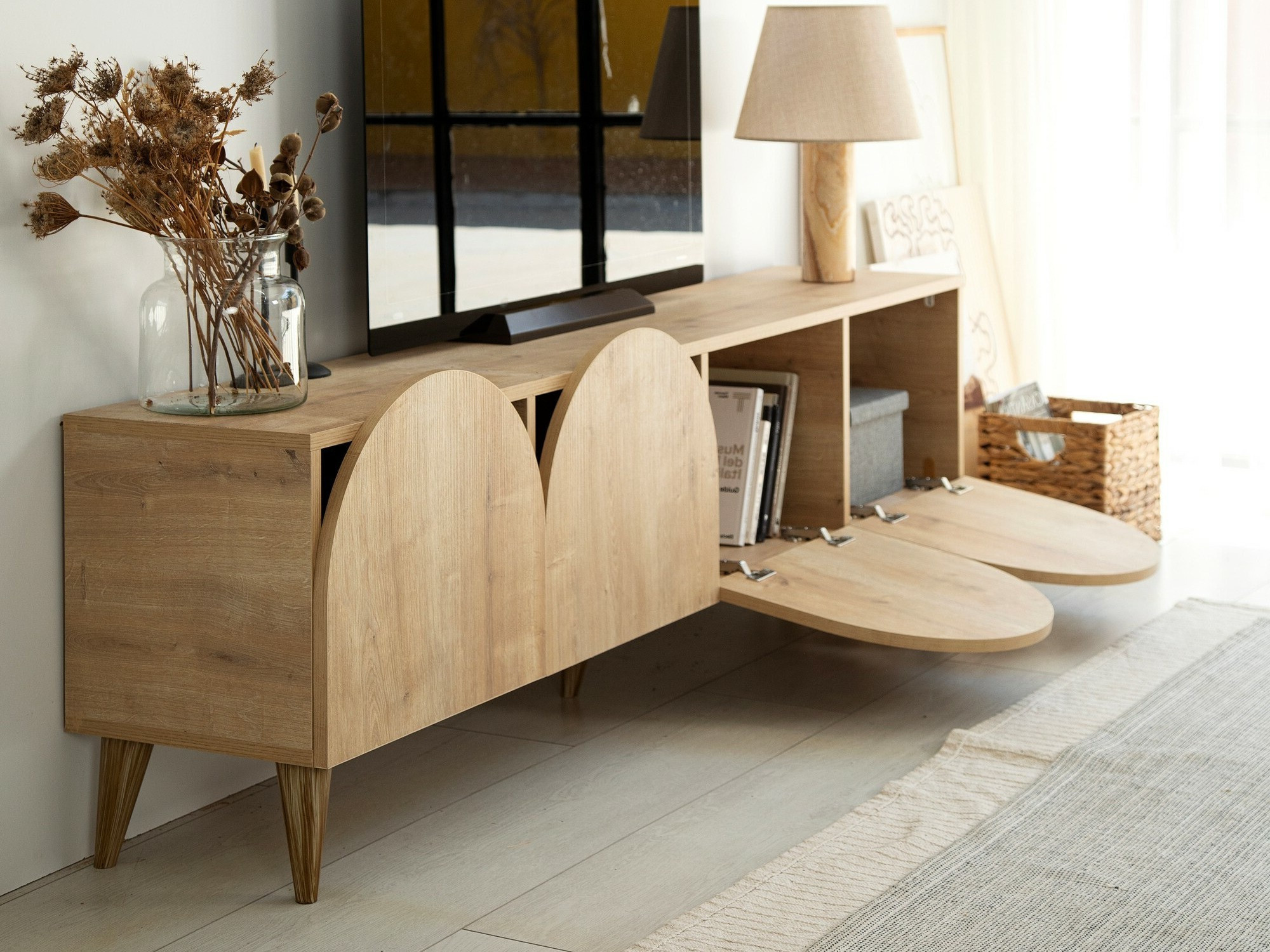 TV stand Kailua 2067 (Oak)