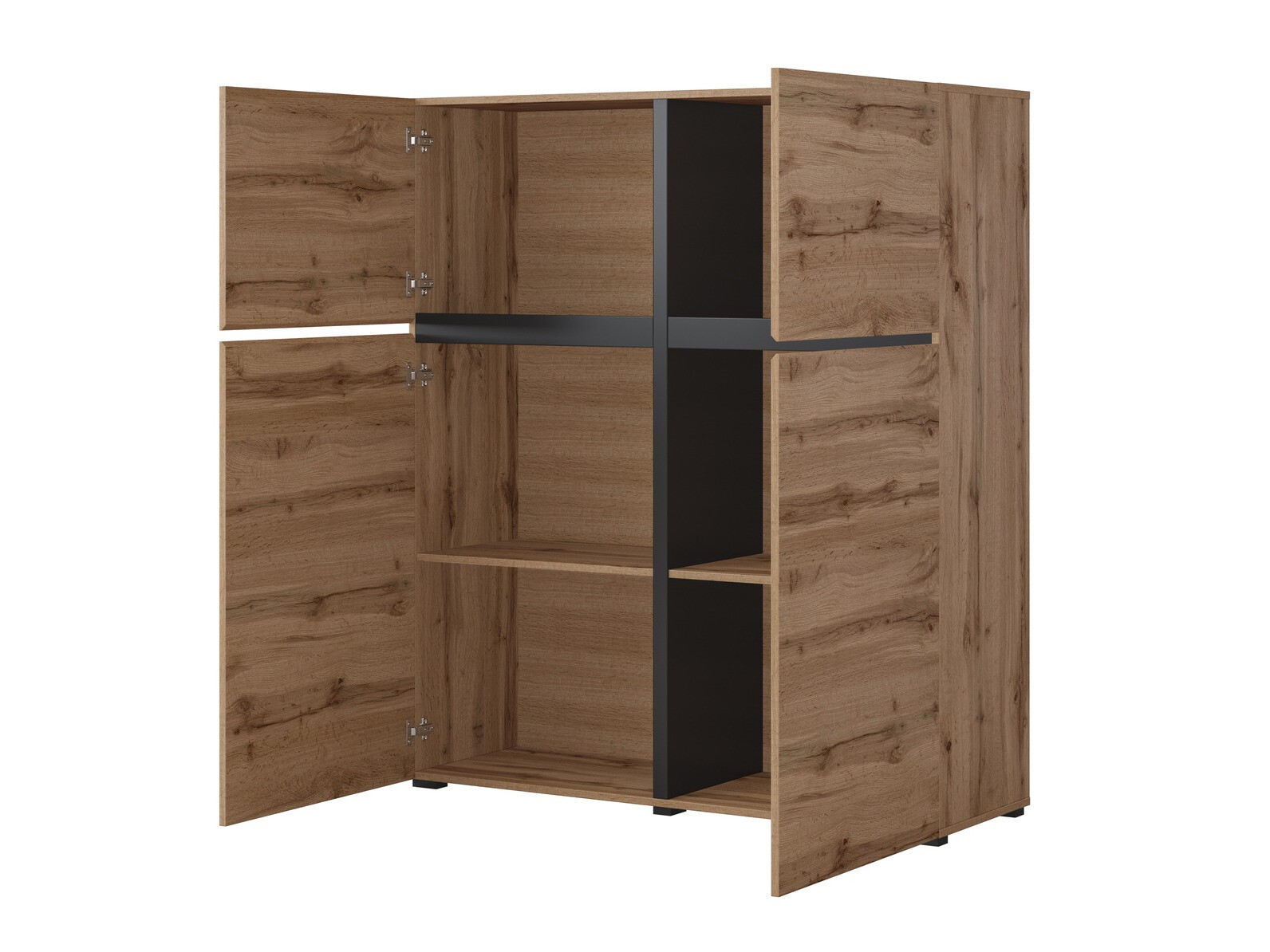 Σετ επίπλων σαλονιού Alfere 106 (Δρυς wotan)