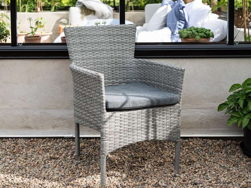 Outdoor chair Dallas 4636 (Grey)