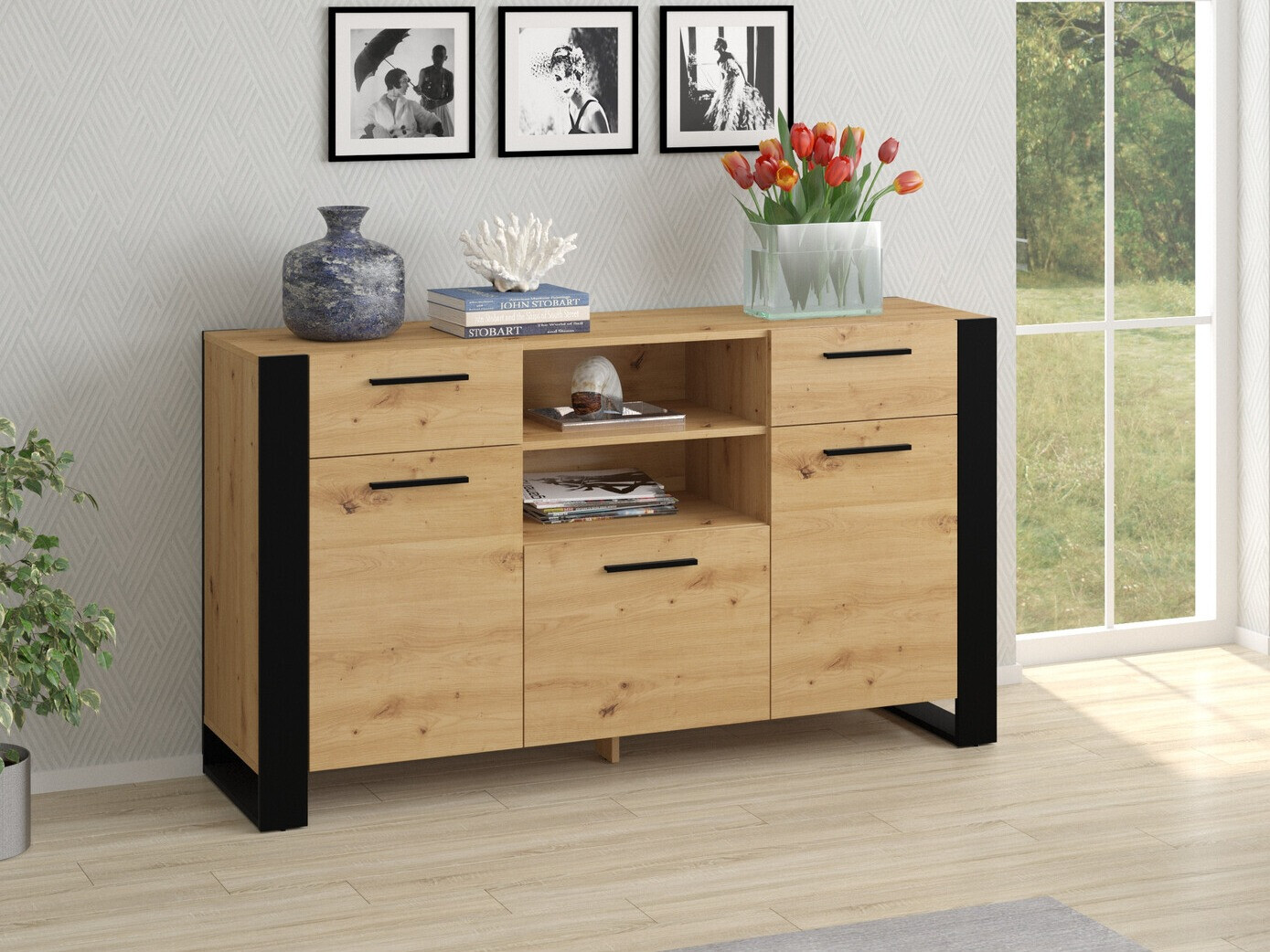 Συρταριέρα Cordoro 115 (Artisan βελανιδιά)