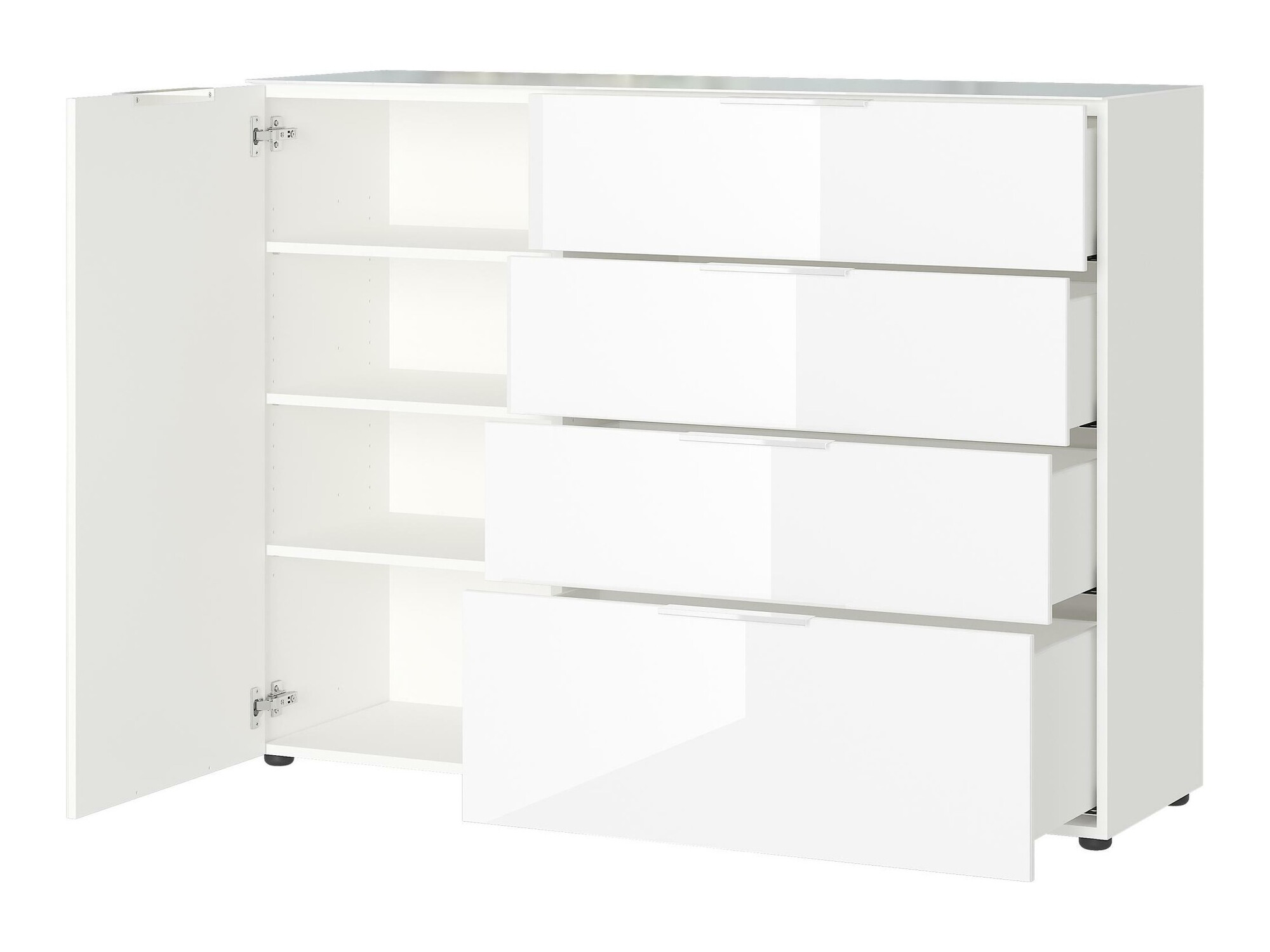 Συρταριέρα Sacramento 300 (Άσπρο)