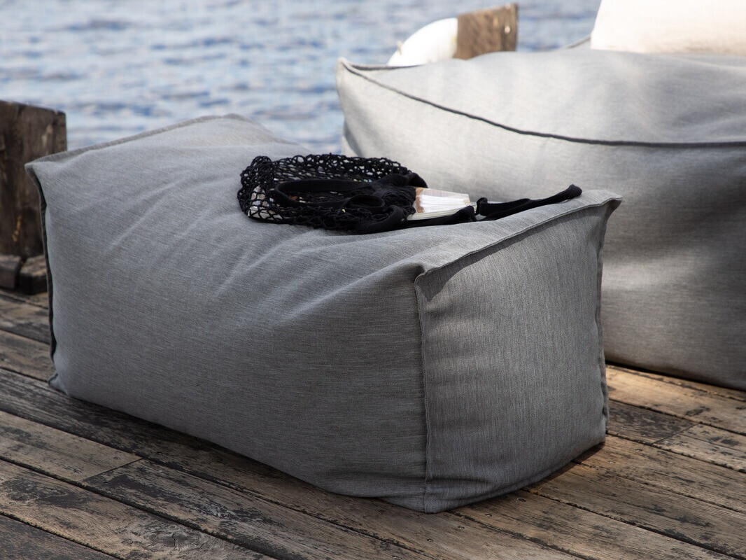 Πουφ Dallas 4770 (Γκρι)