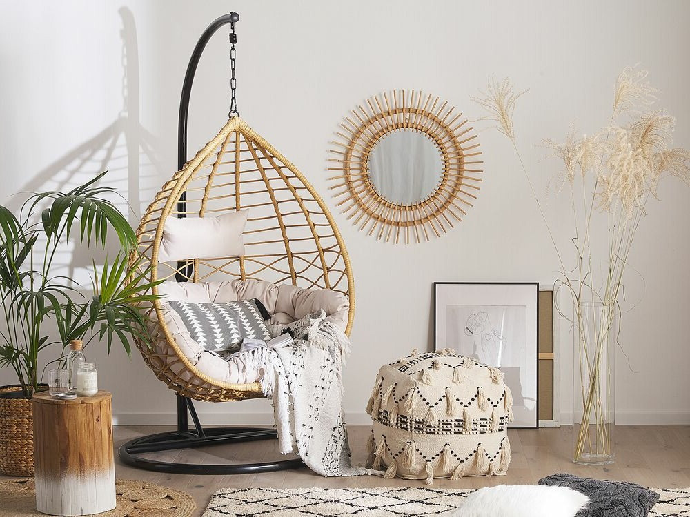 Κρεμαστή πολυθρόνα Berwyn 1859 (Ανοιχτό καφέ)