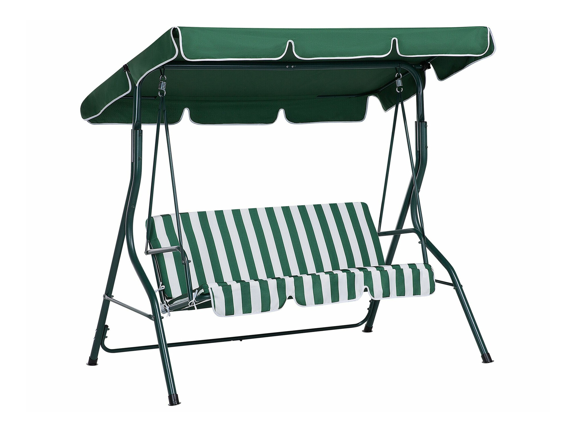 Outdoor swing Berwyn 1871 (White + Green)