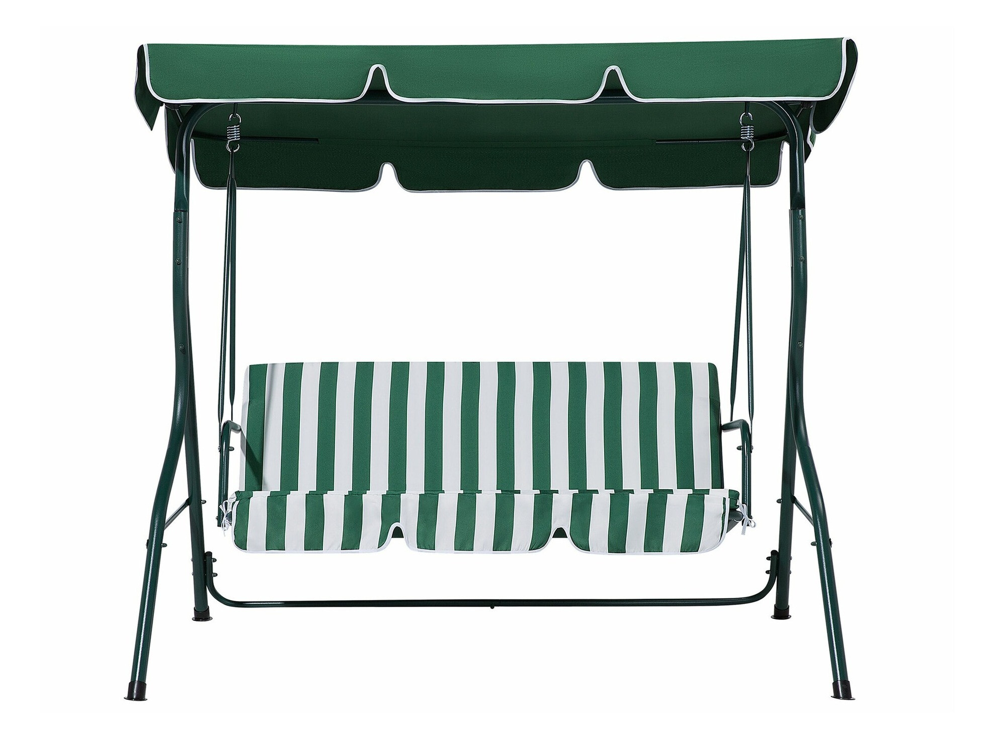 Outdoor swing Berwyn 1871 (White + Green)
