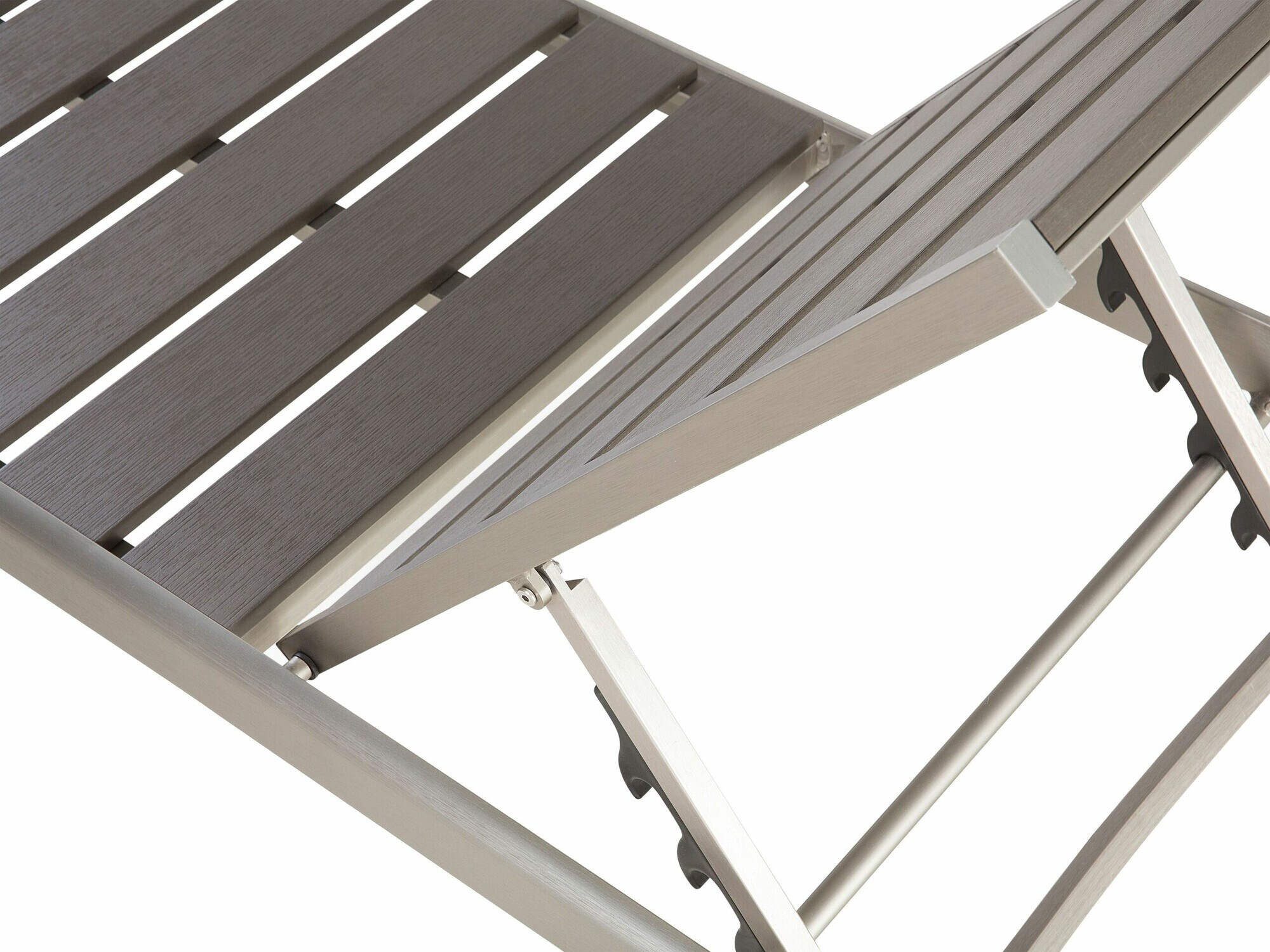 Ξαπλώστρα εξωτερικού χώρου Berwyn 1898 (Γκρι + Ασημί)