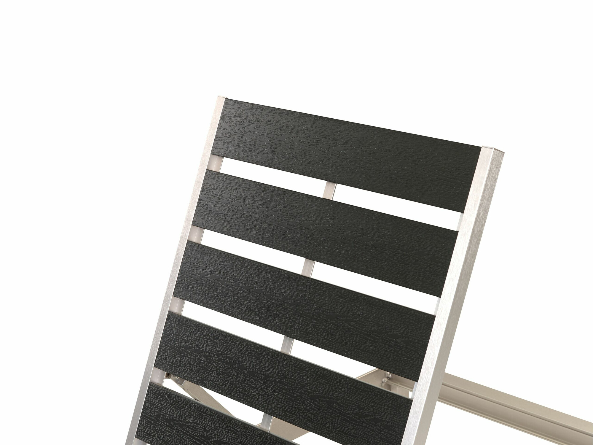 Outdoor sunbed Berwyn 1898 (Black + Silver)