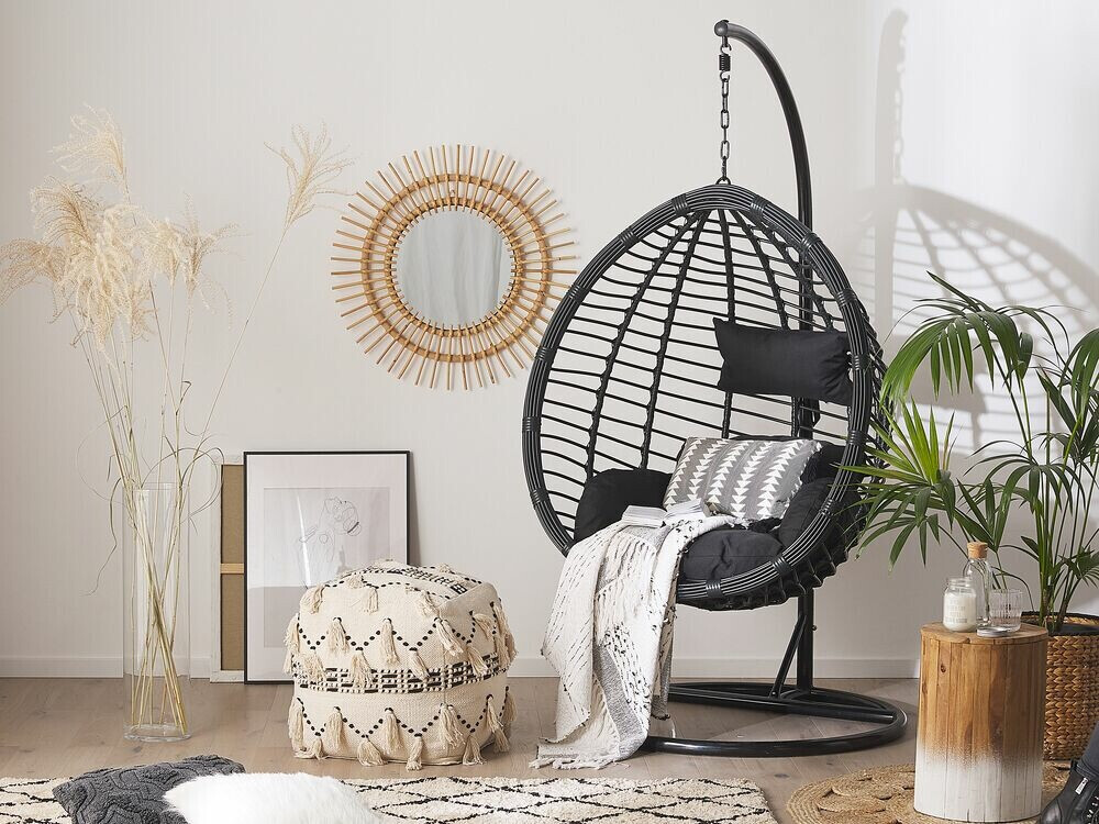 Κρεμαστή πολυθρόνα Berwyn 1910 (Μαύρο)