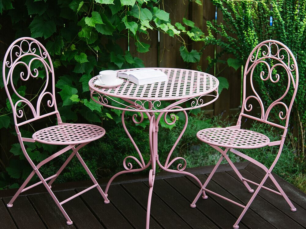 Outdoor table Berwyn 3225 (Pink)