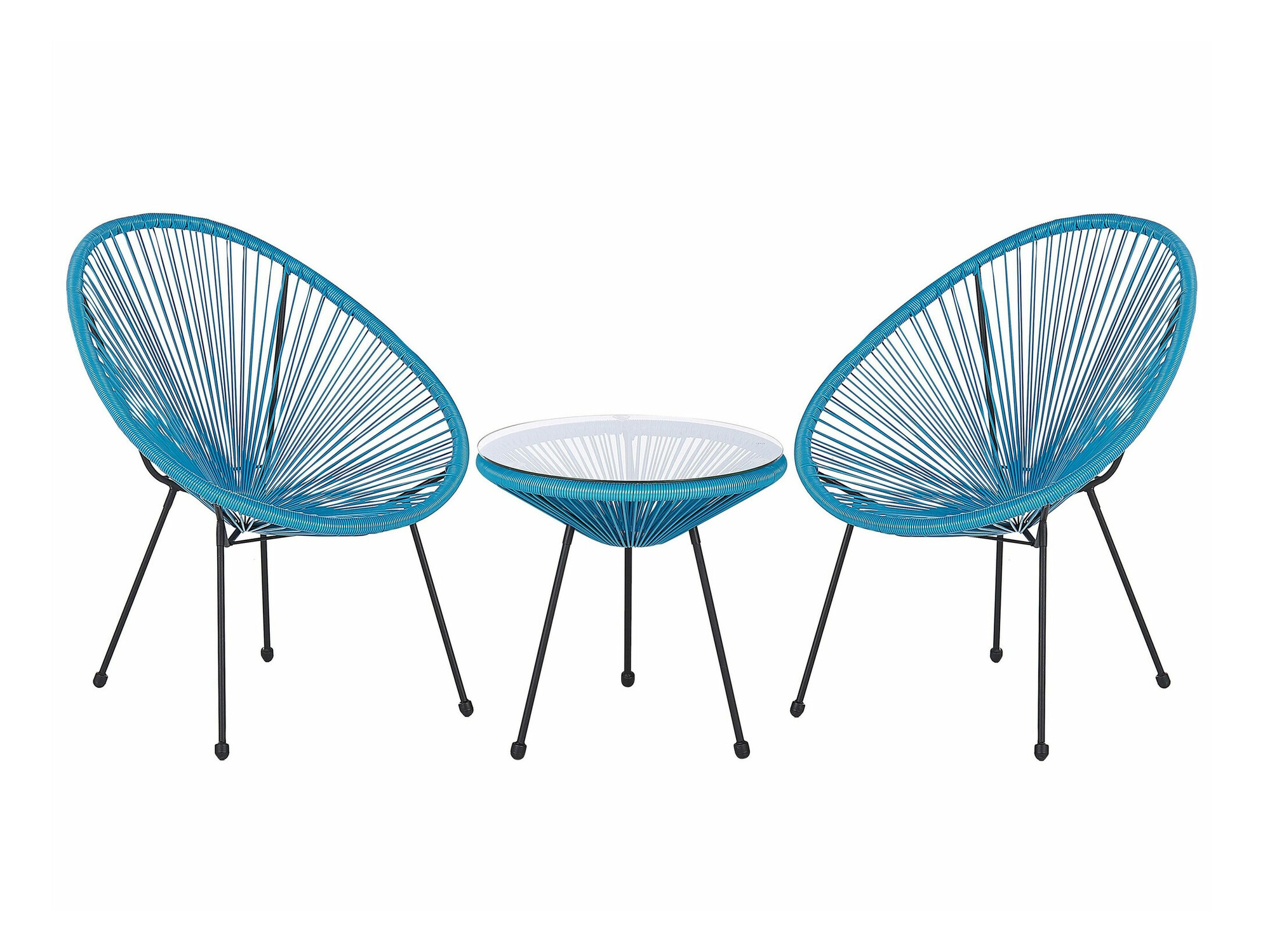 Σετ επίπλων μπαλκονιού Berwyn 1921 (Μπλε)