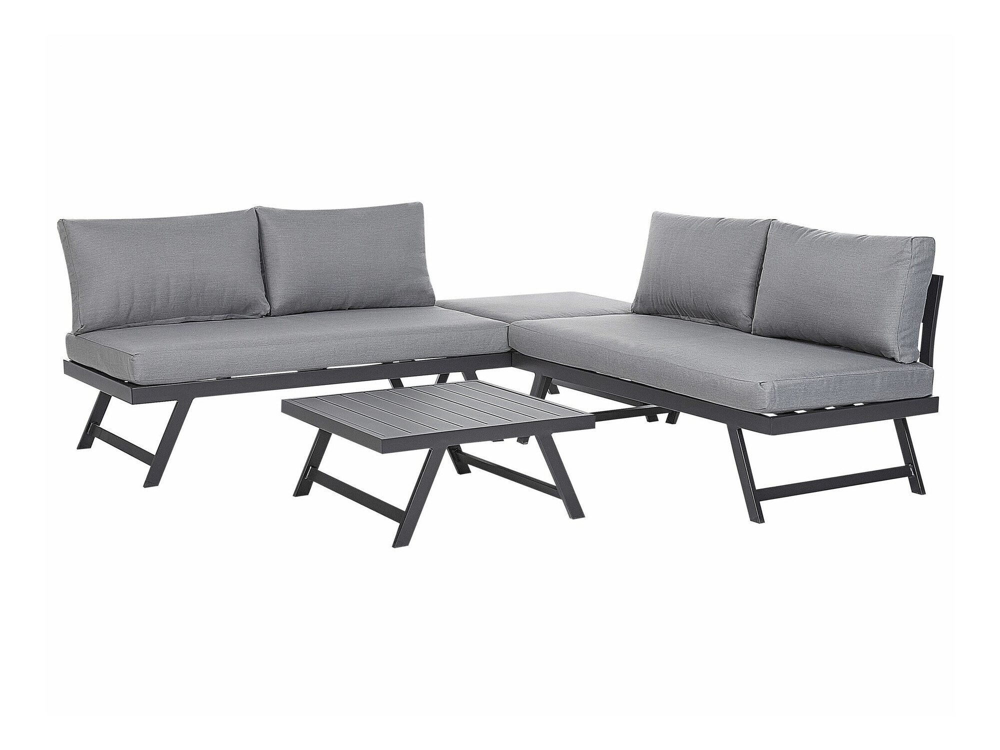 Σετ επίπλων εξωτερικού χώρου Berwyn 1960 (Γκρι)