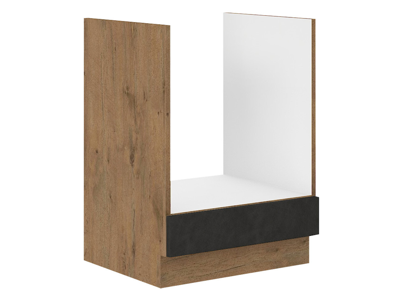 Modular cabinet for built-in appliances Wood Grey 125