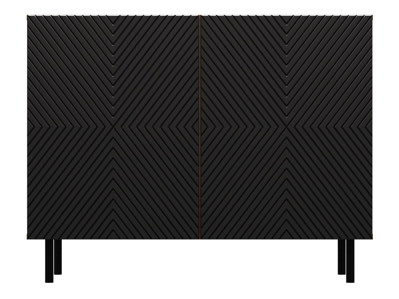 Μπουφέ Romseru 101 (Μαύρο + Artisan βελανιδιά)