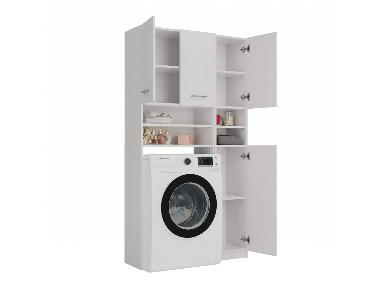 Bathroom shelf Mandeville 128 (White)