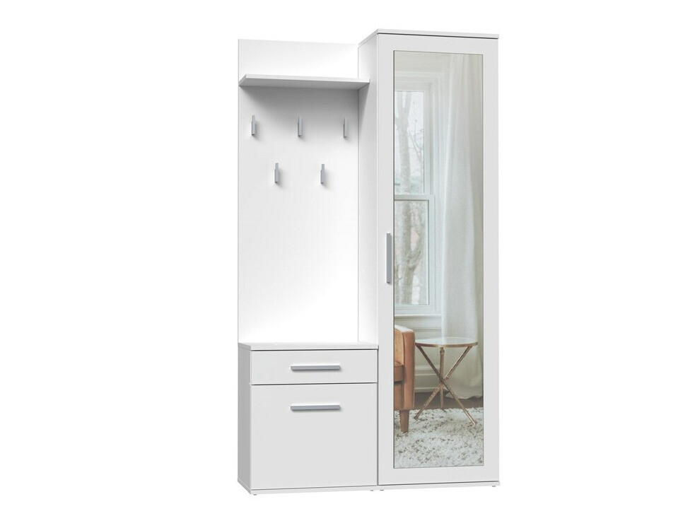 Hallway set Mandeville 126 (Matte white)