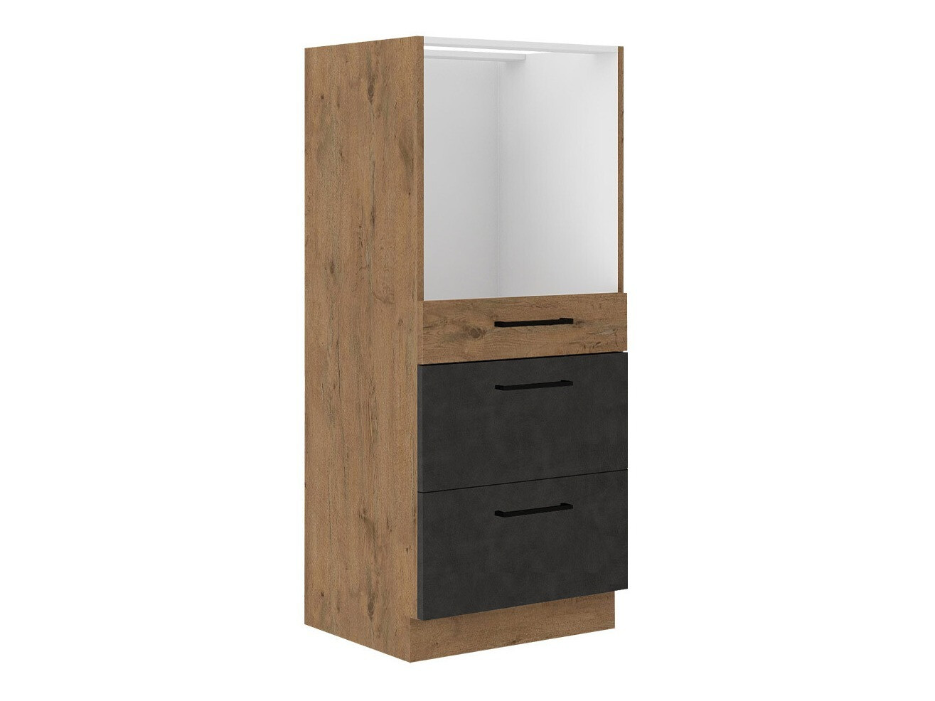 Modular cabinet for built-in appliances Wood Grey 102