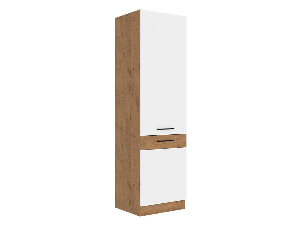 Modular cabinet with doors Wood White 114