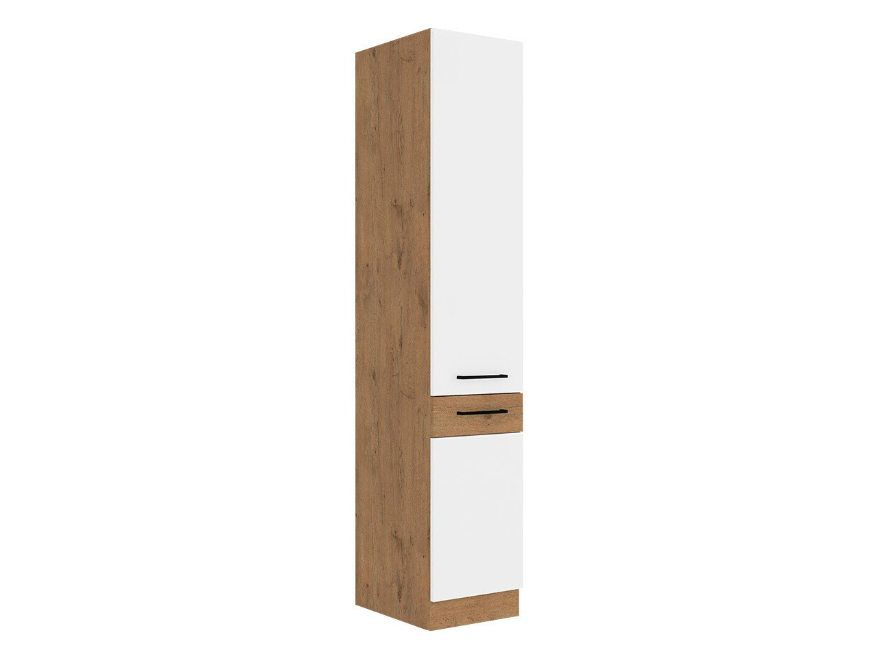 Modular cabinet with doors Wood White 119
