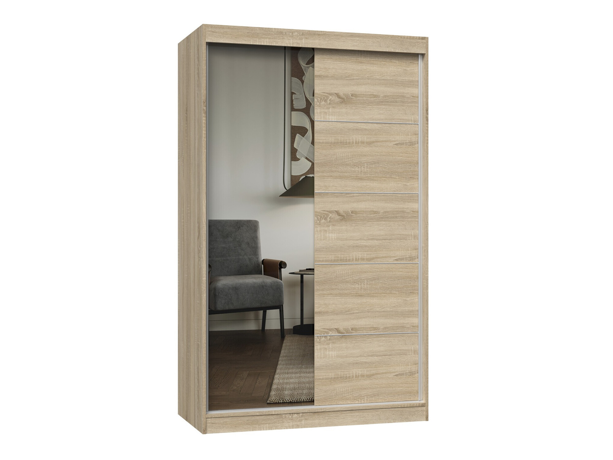 Ντουλάπα Mandeville 157 (Sonoma οξιά)