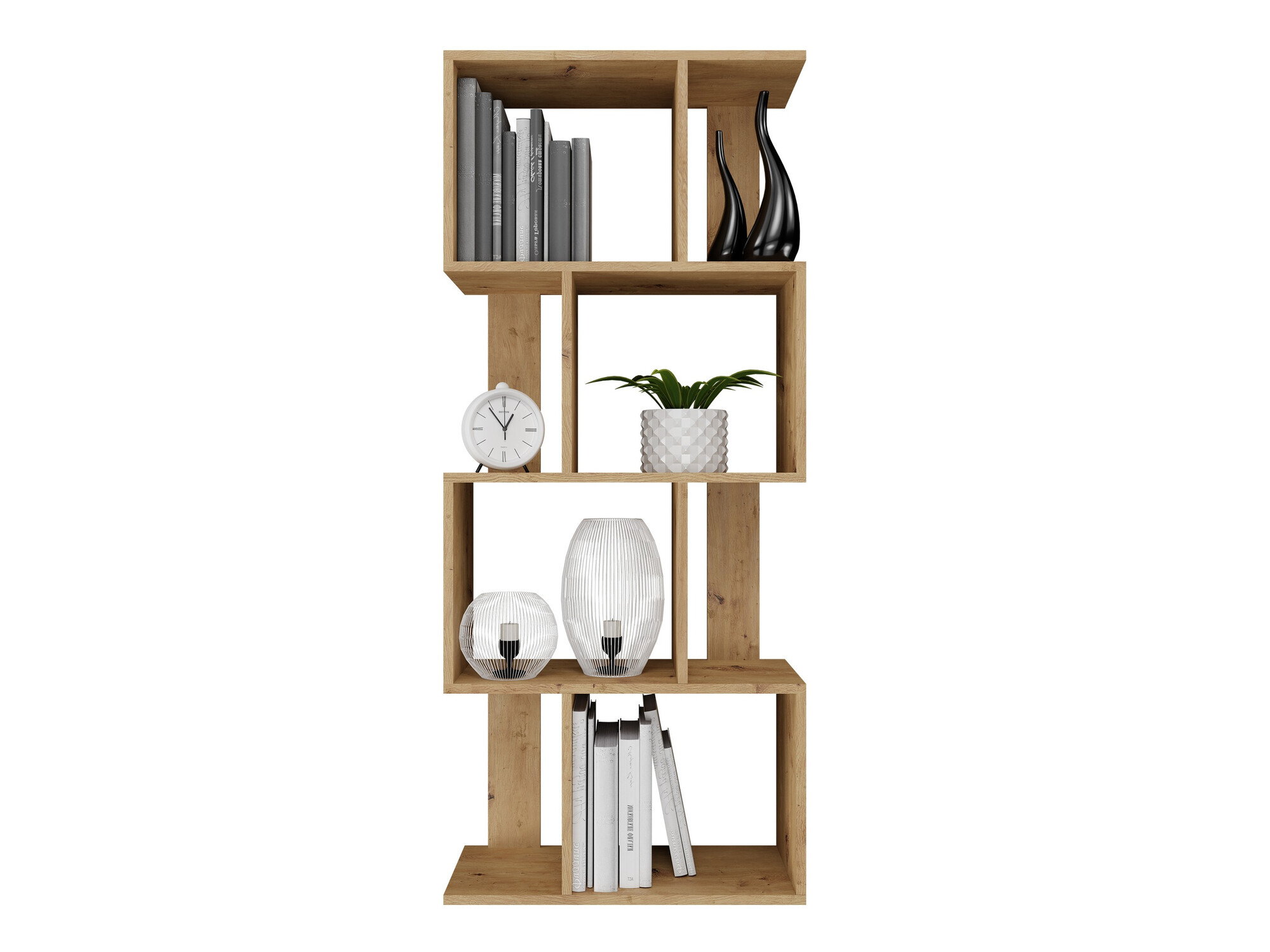 Bookcase Mandeville 160 (Artisan oak)