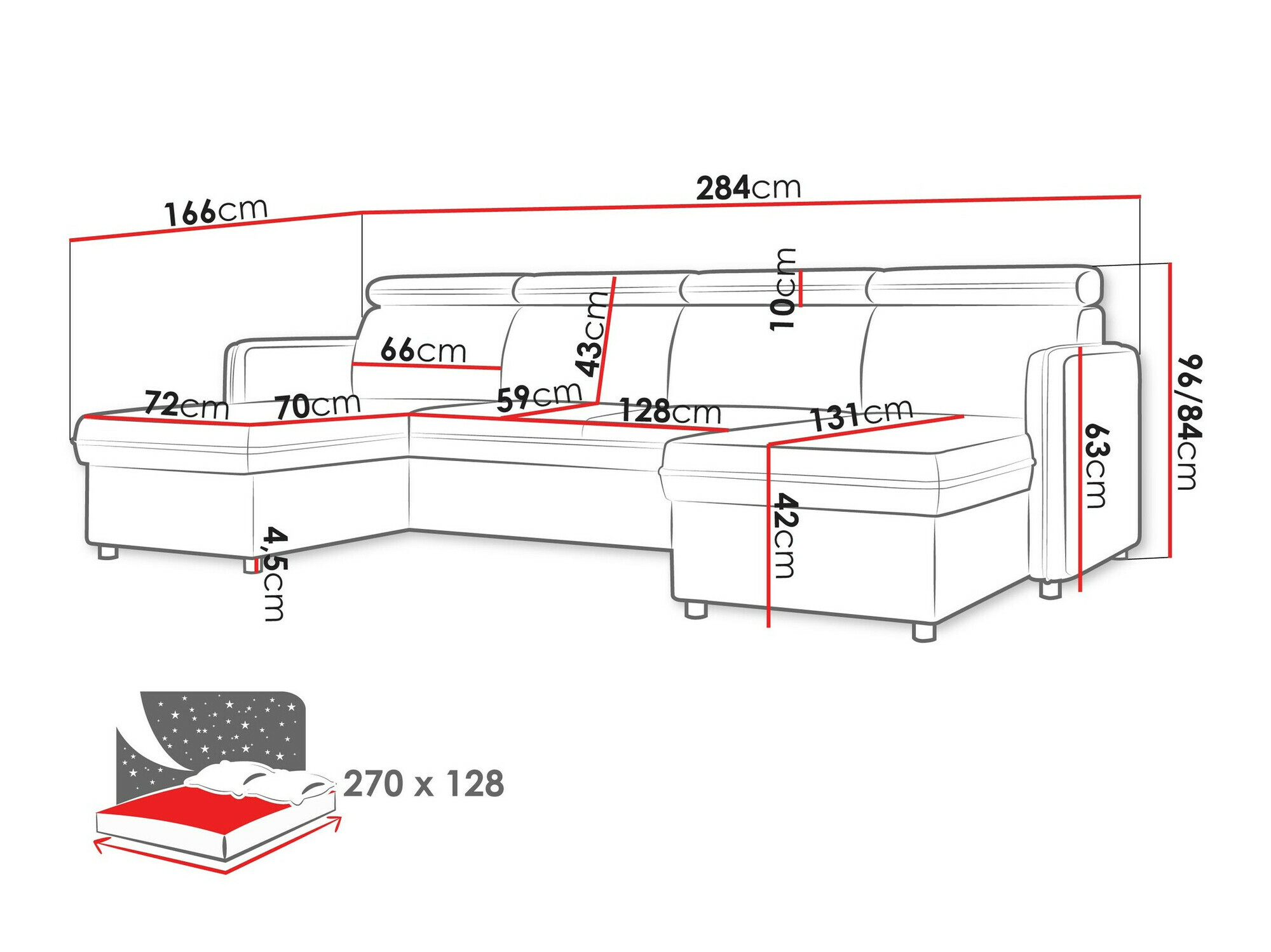 Γωνιακός Καναπές Temple 130 (Enjoy New 24)