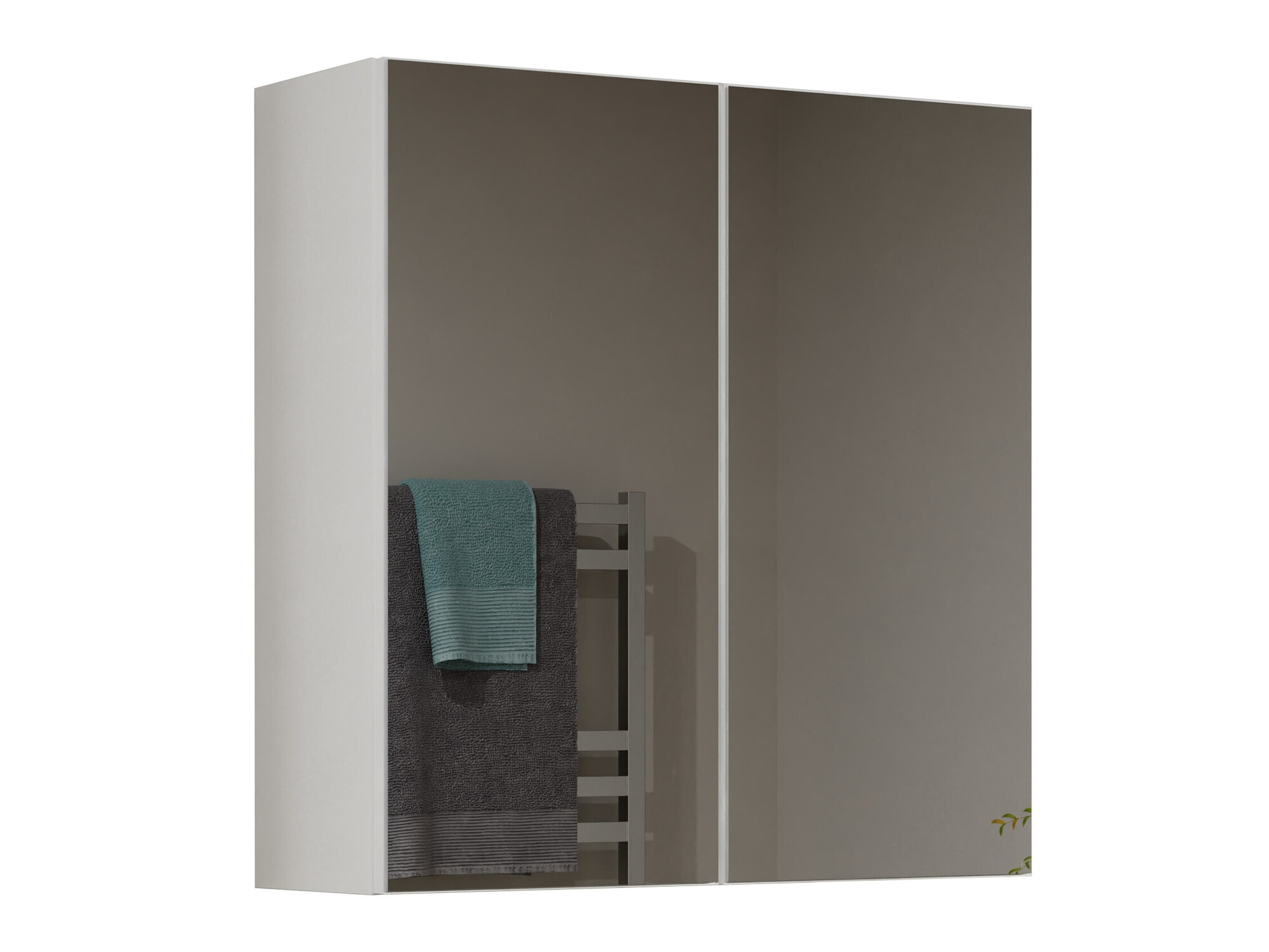Bathroom mirror cabinet Balelbo 101 (White)